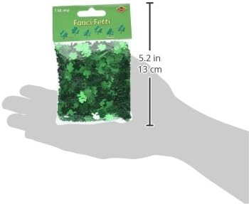 St. Patrick's Day Confetti Shamrocks green (1 Oz/Pkg)