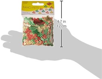 Fiesta Confetti Sombreros red - gold - green (1 Oz/Pkg)