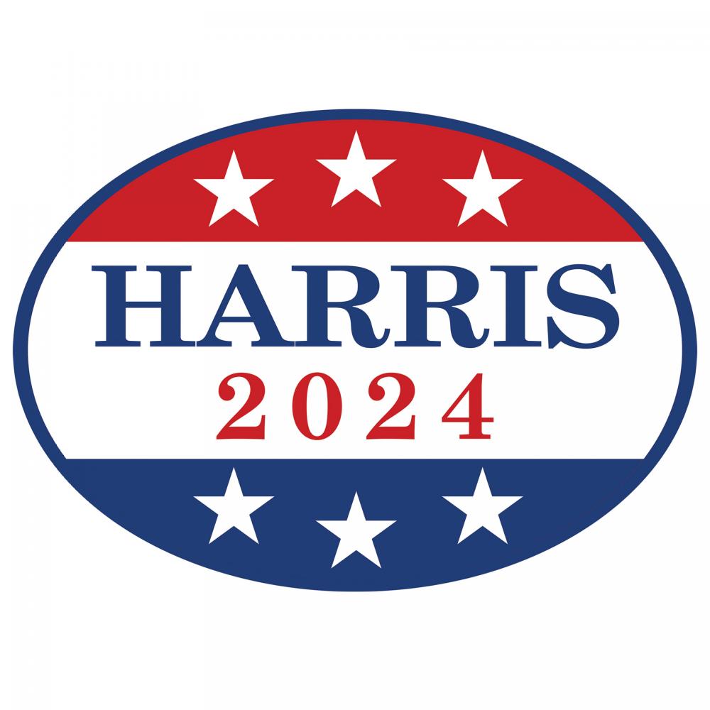 Harris 2024 Cutout Decoration - Cutouts | Printed for Political Campaigns