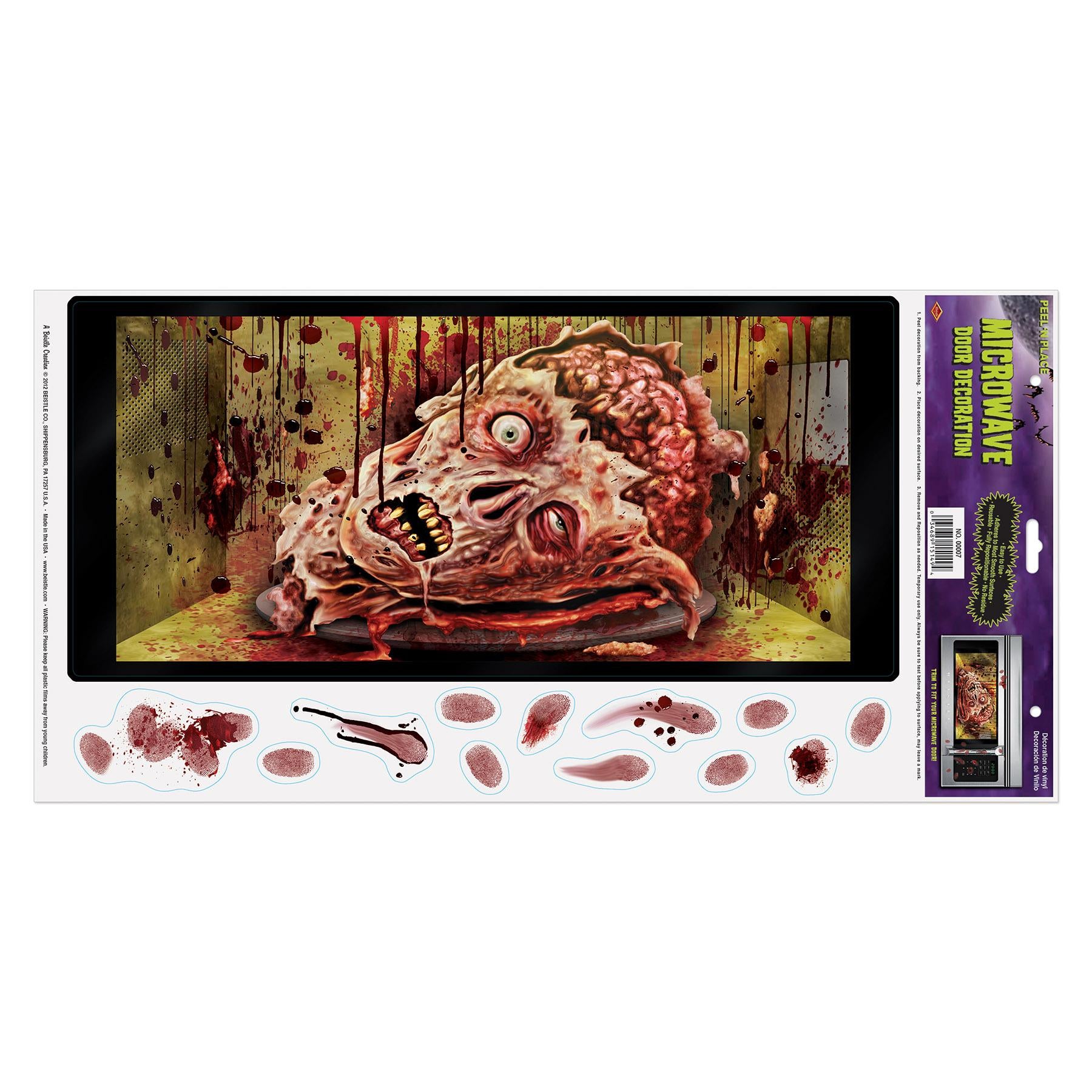 Beistle Halloween Microwave Door Decoration