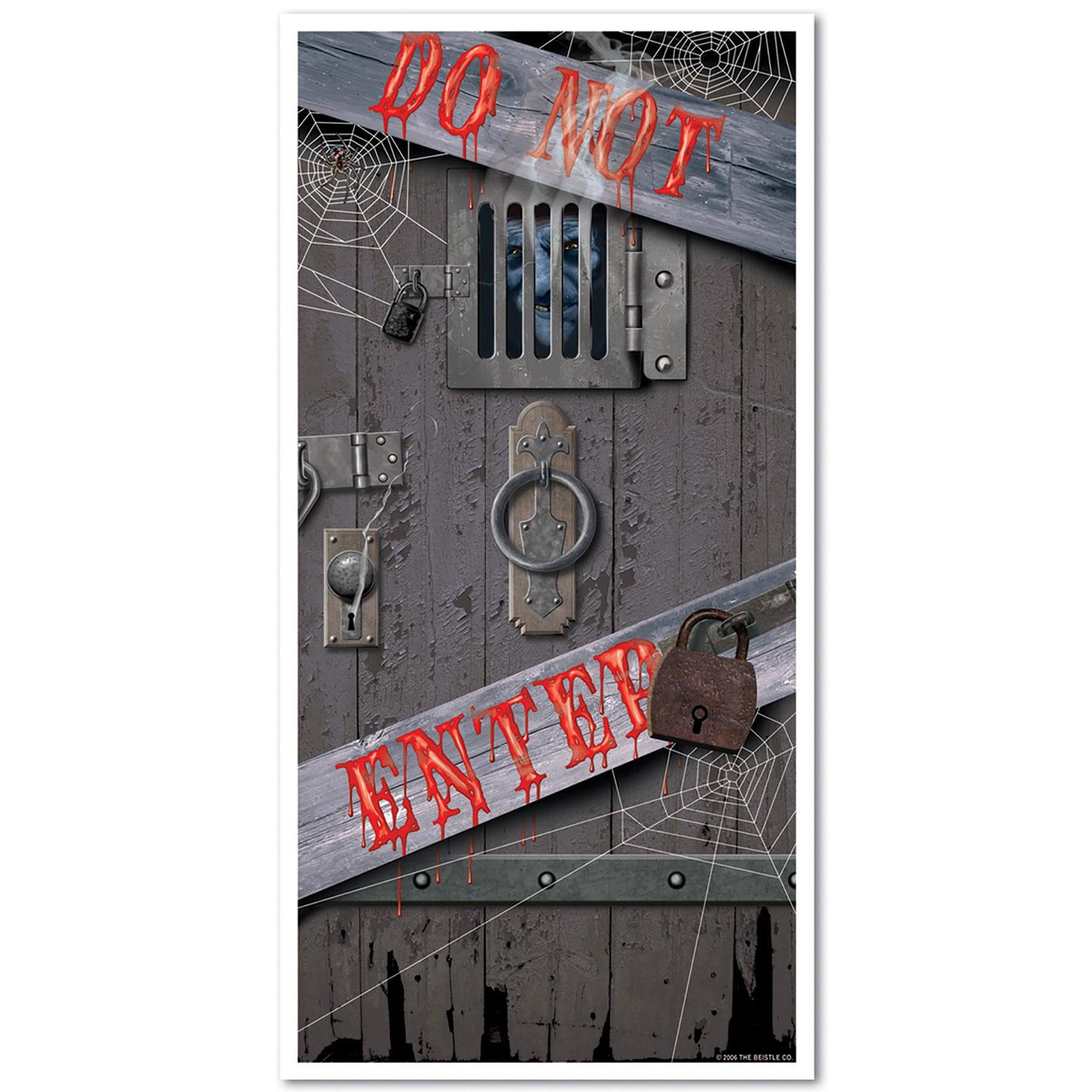 Beistle Spooky Halloween Door Cover