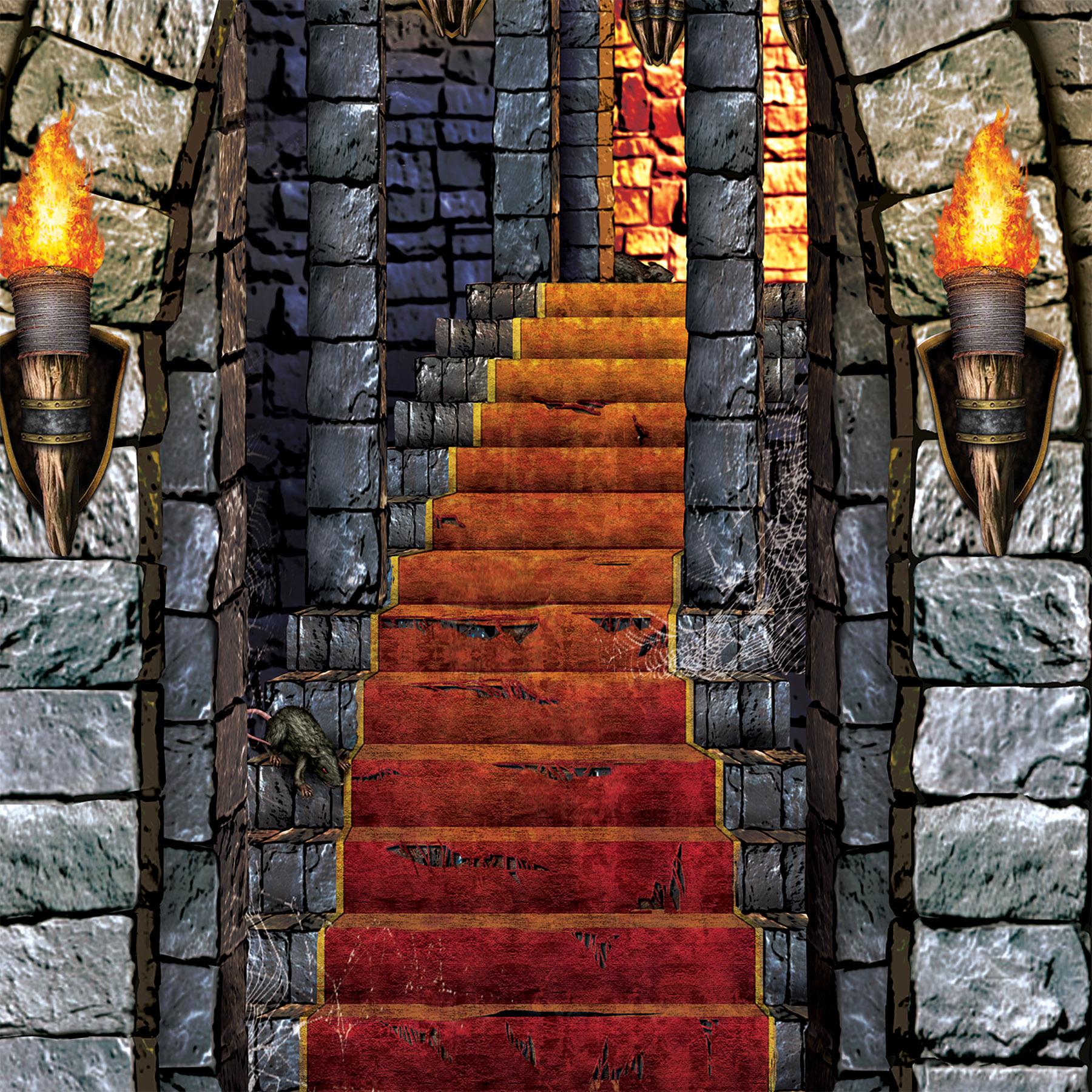 Beistle Halloween Castle Entrance Door Cover