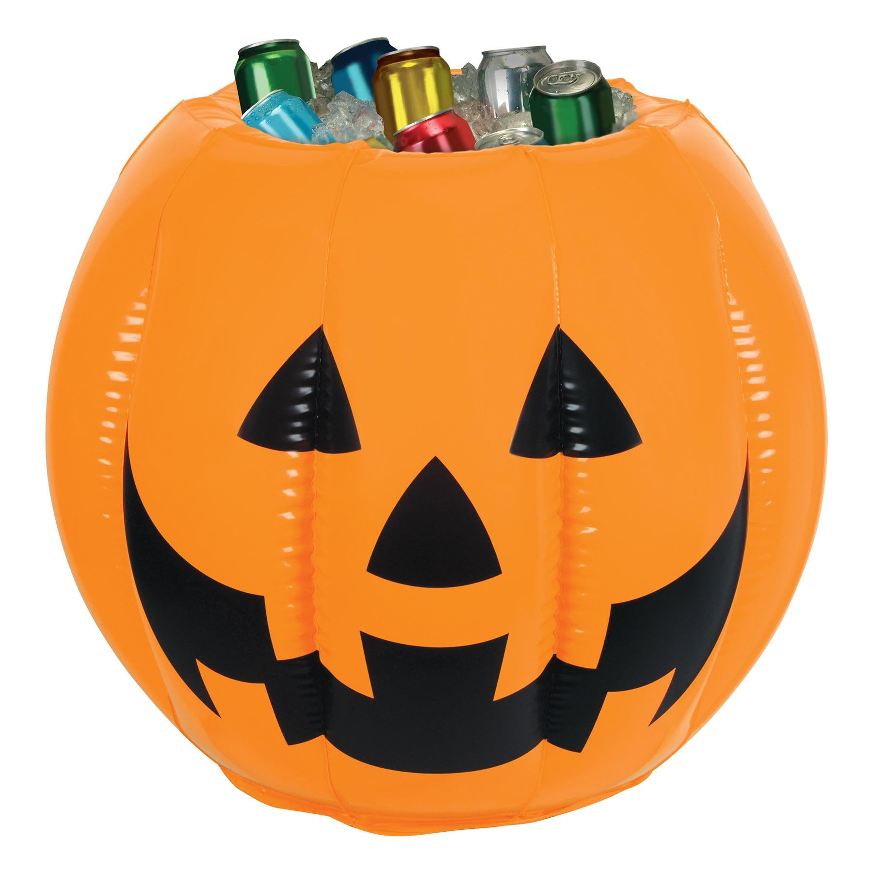 Beistle Halloween Inflatable Jack-O-Lantern Cooler