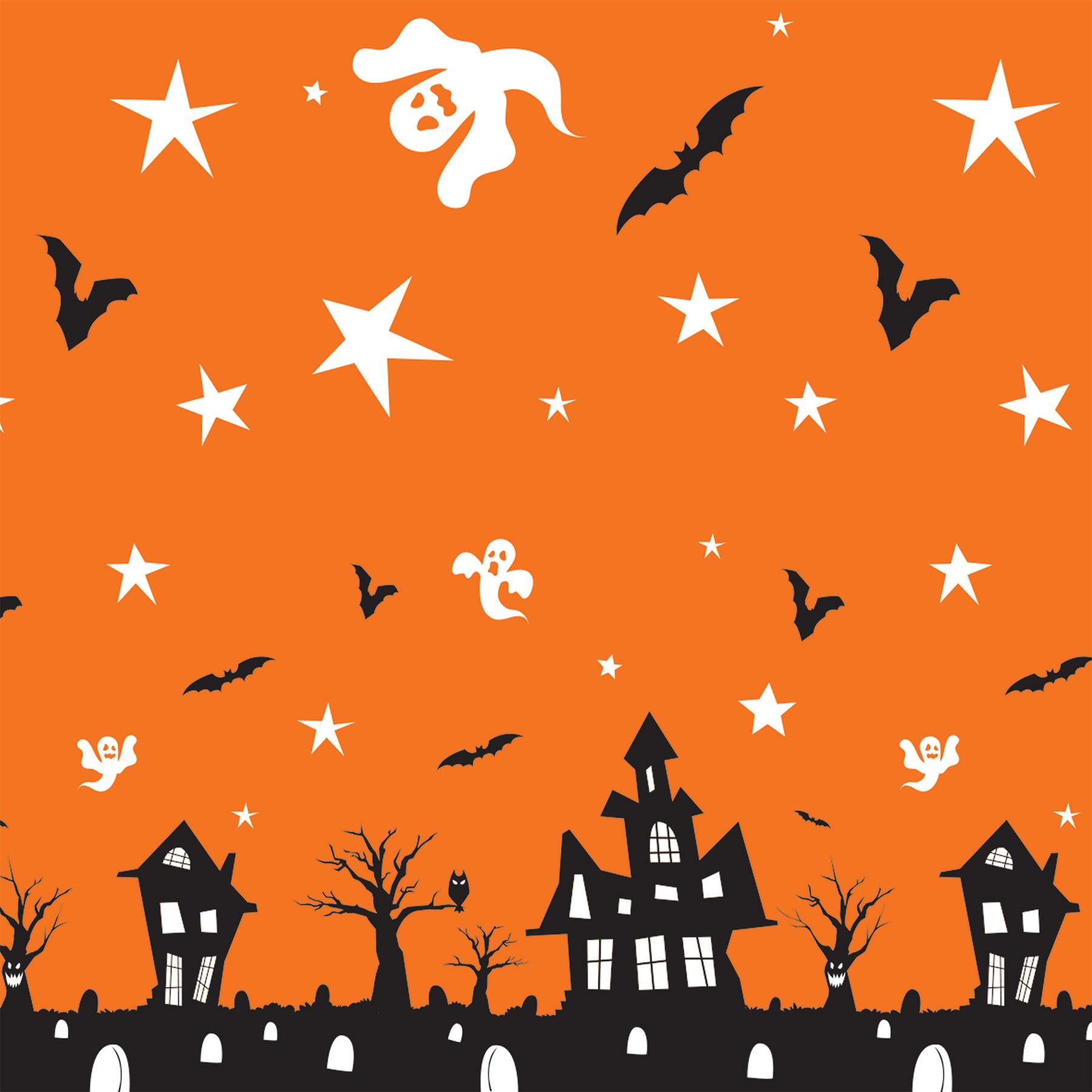 Beistle Halloween Haunted House Tablecover