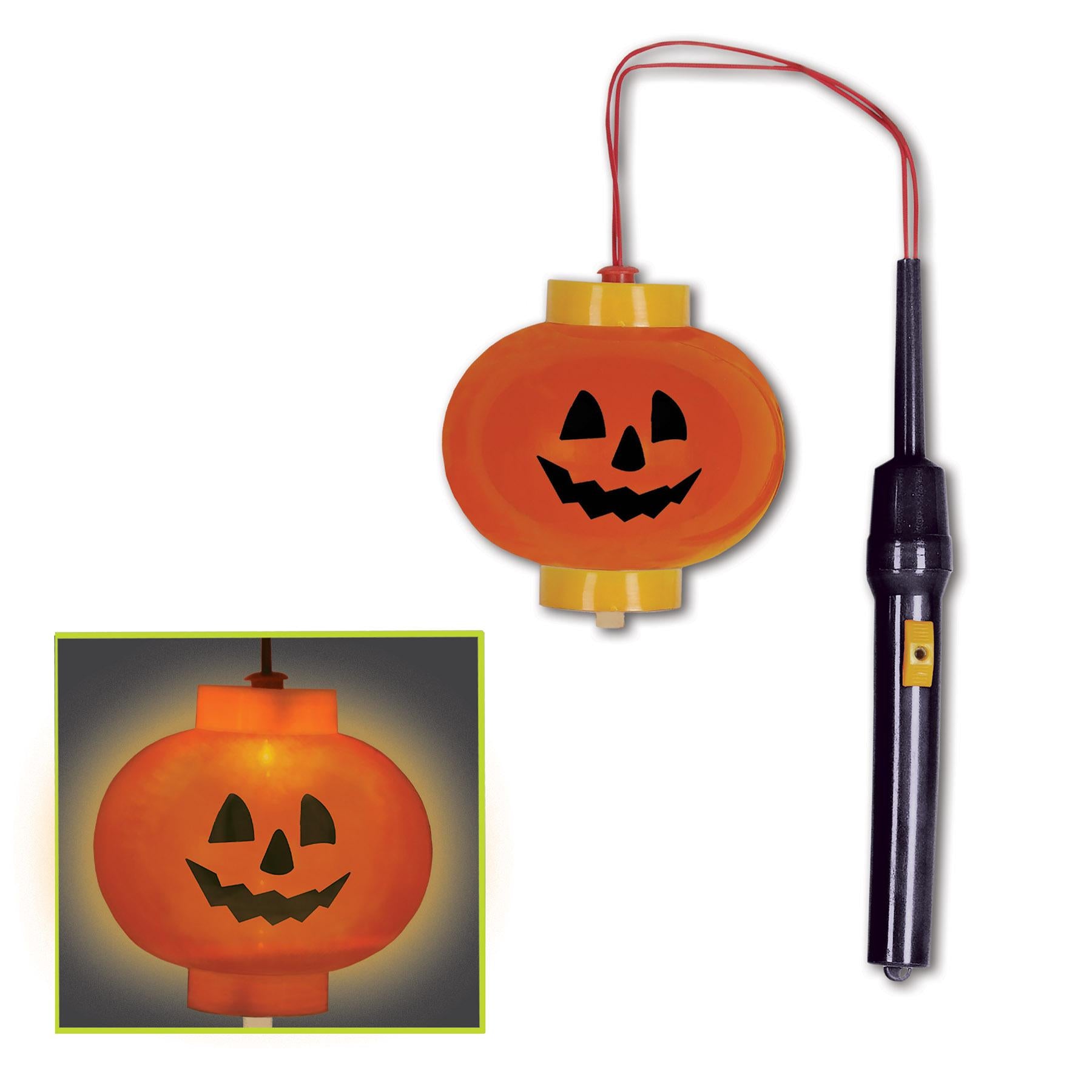 Beistle Halloween Light-Up Pumpkin Lantern