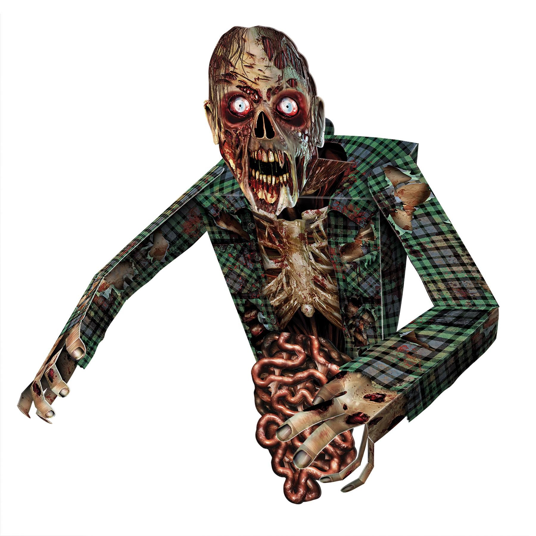 Beistle Halloween 3-D Zombie Wall Decoration