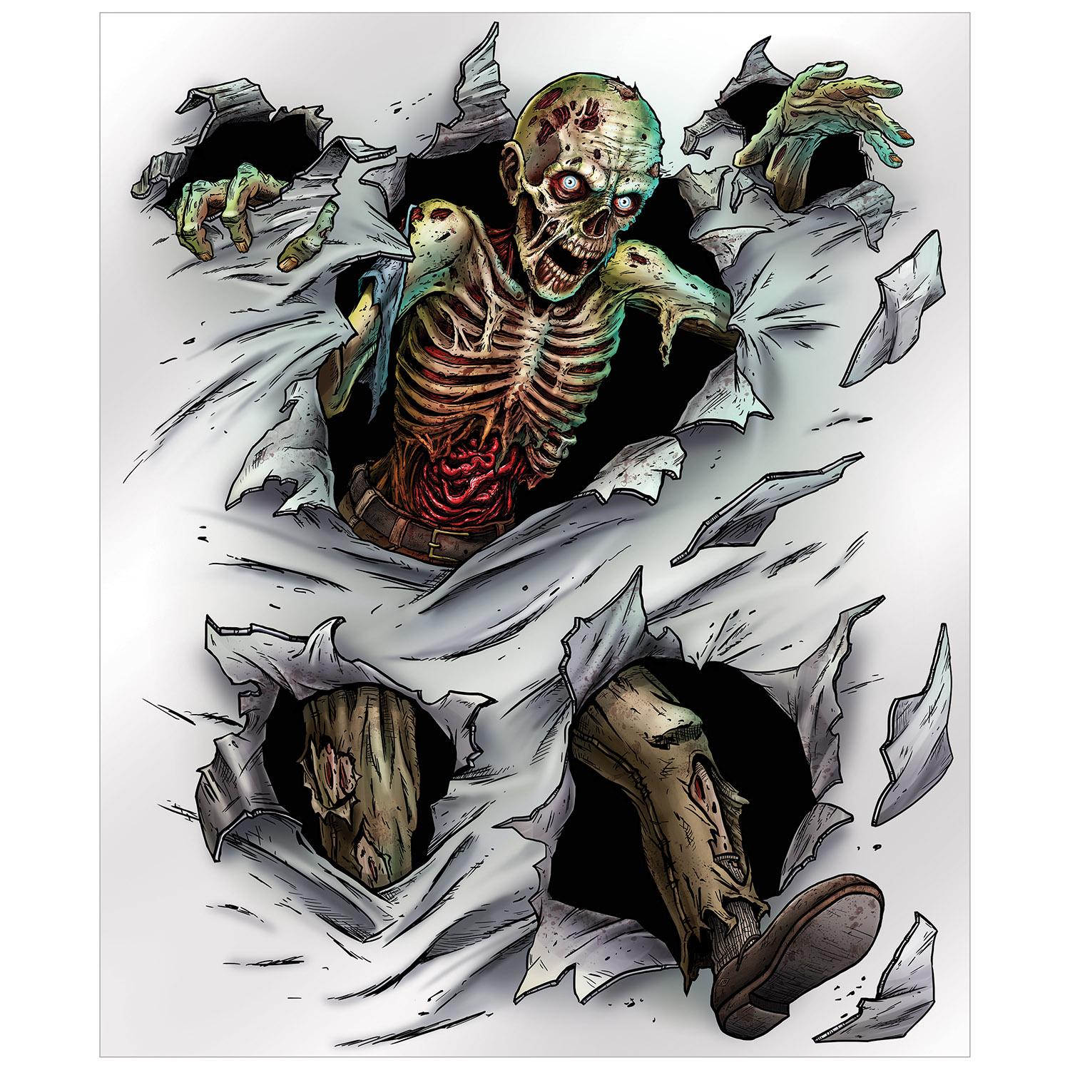 Beistle Halloween Zombie Insta-Mural Decoration