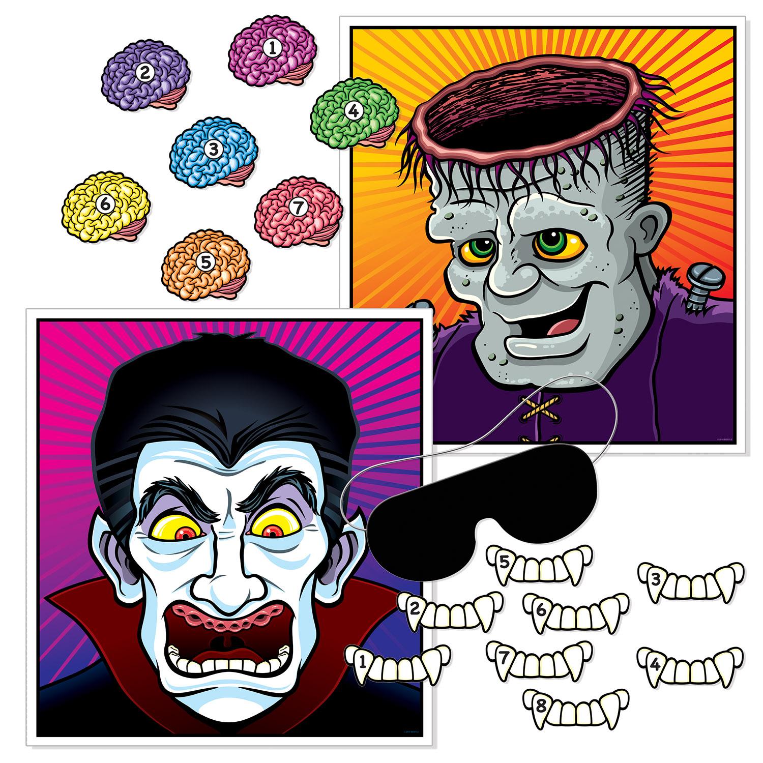 Beistle Halloween Party Games (2/Pkg)