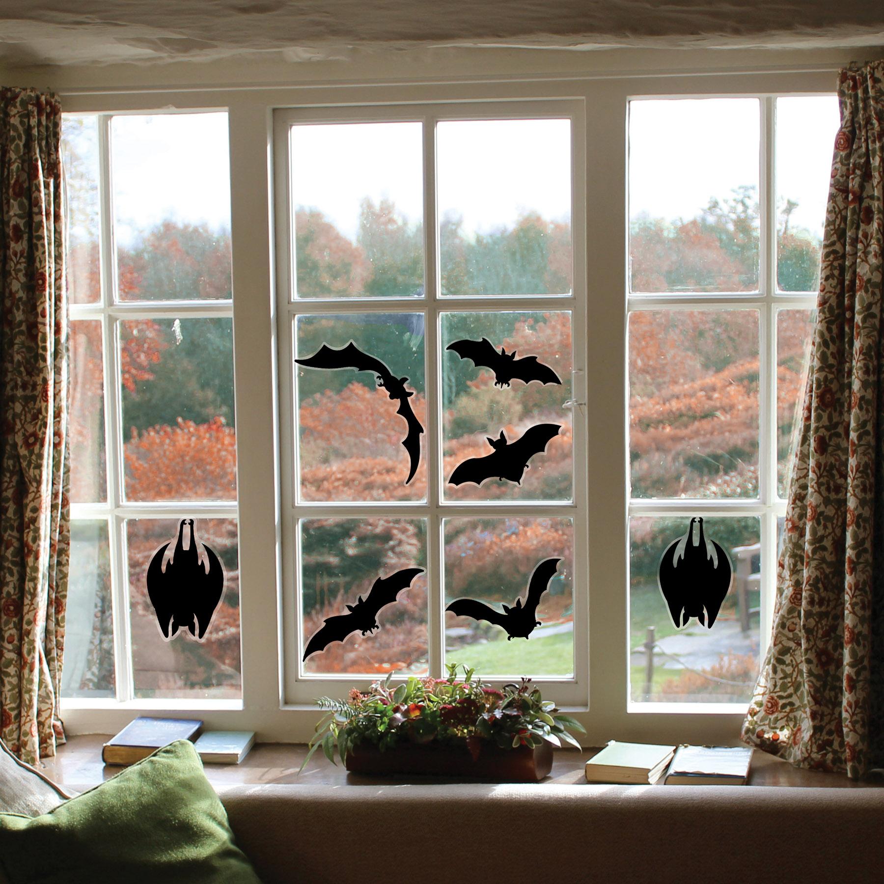 Beistle Halloween Bat Silhouette Clings