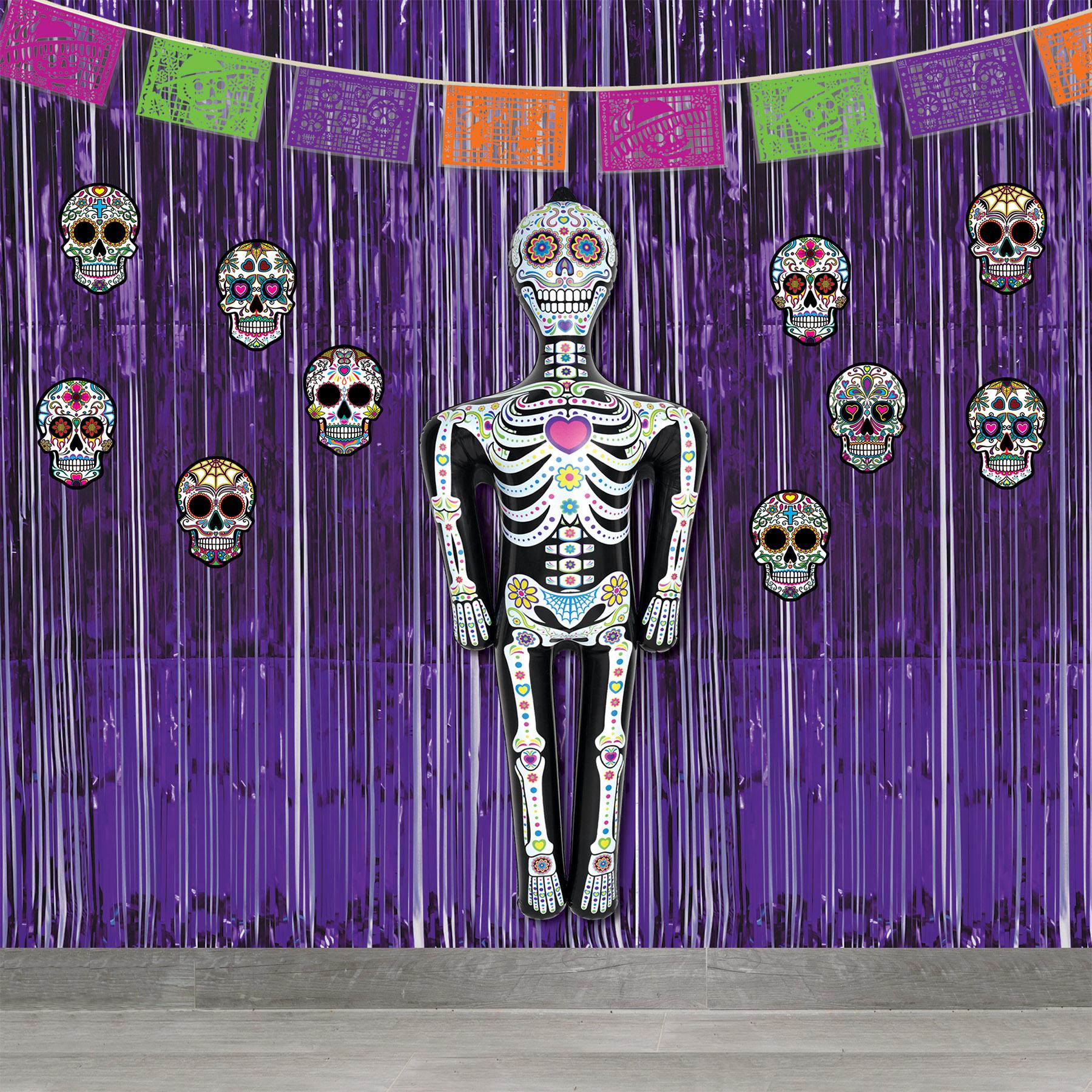 Beistle Day Of The Dead Inflatable Skeleton (12 Per Case)