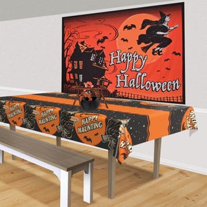 Beistle Vintage Halloween Fabric Backdrop