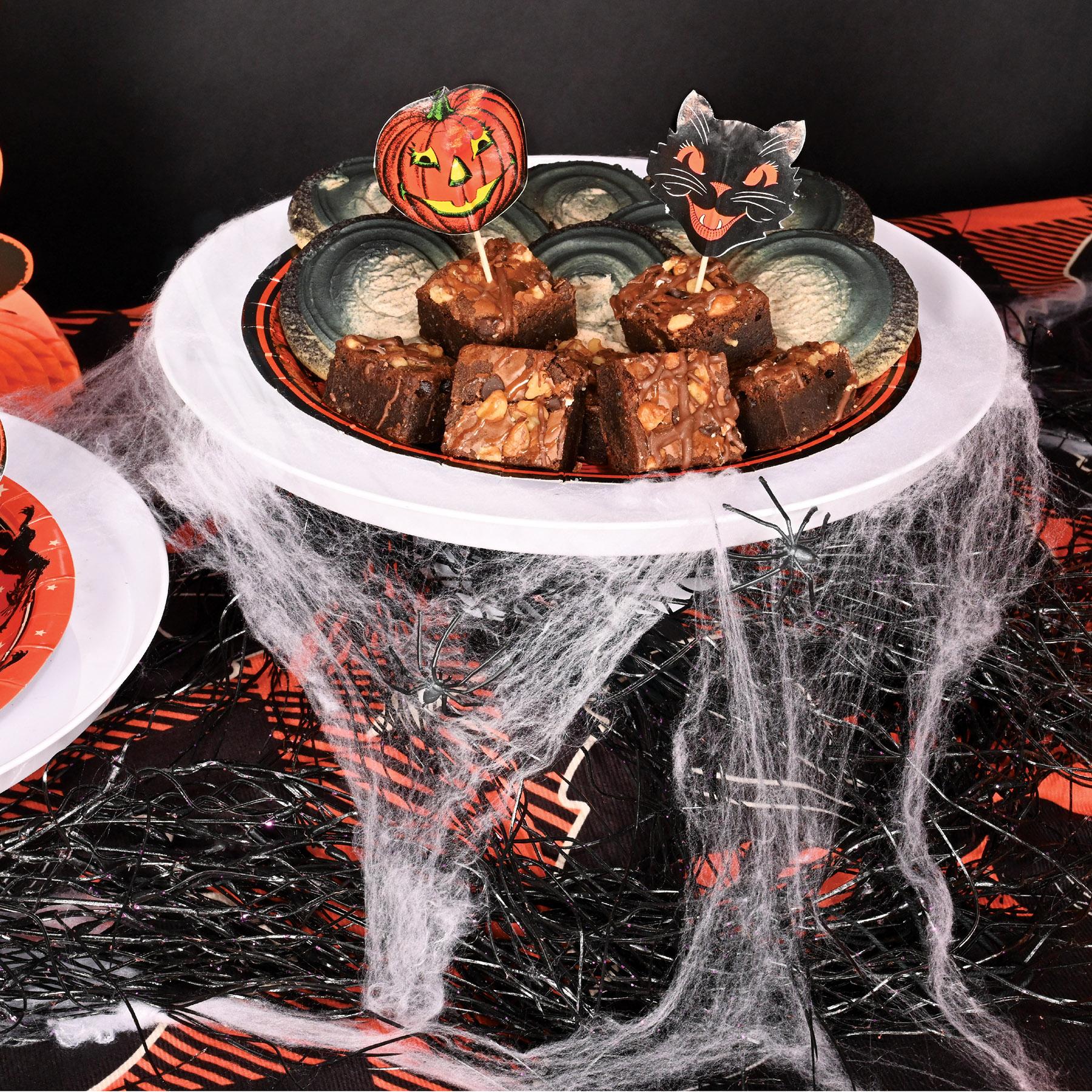 Halloween Giant Spider Web - white (2.1 Oz per Package)