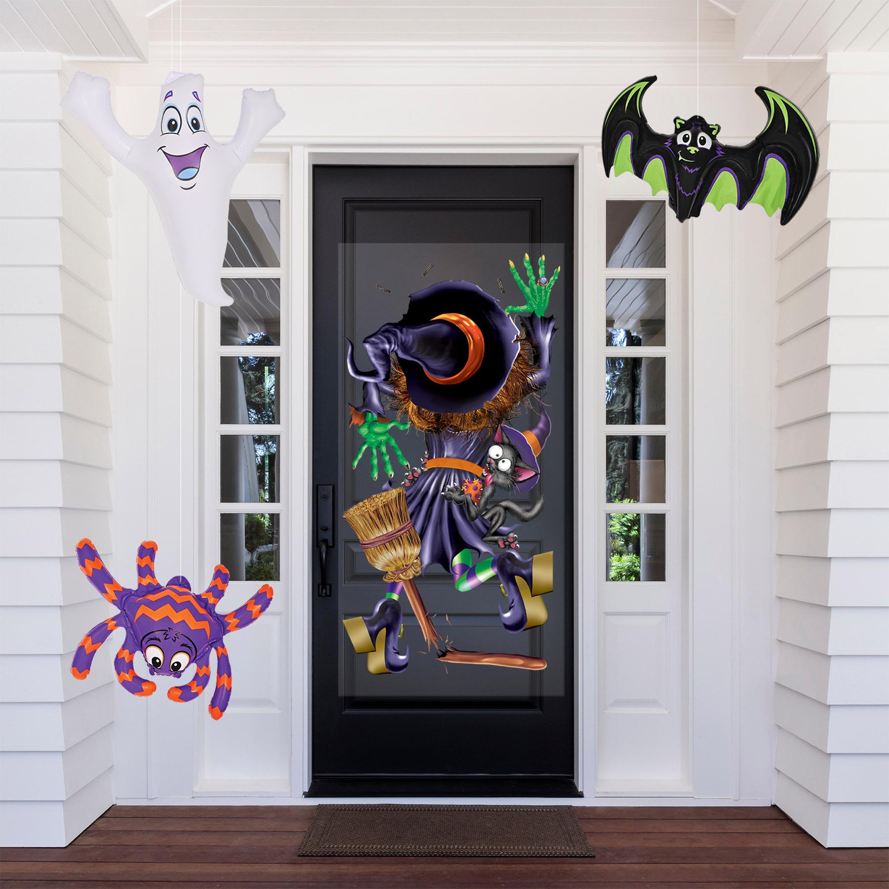 Beistle Halloween Inflatable Bat, Ghost & Spider