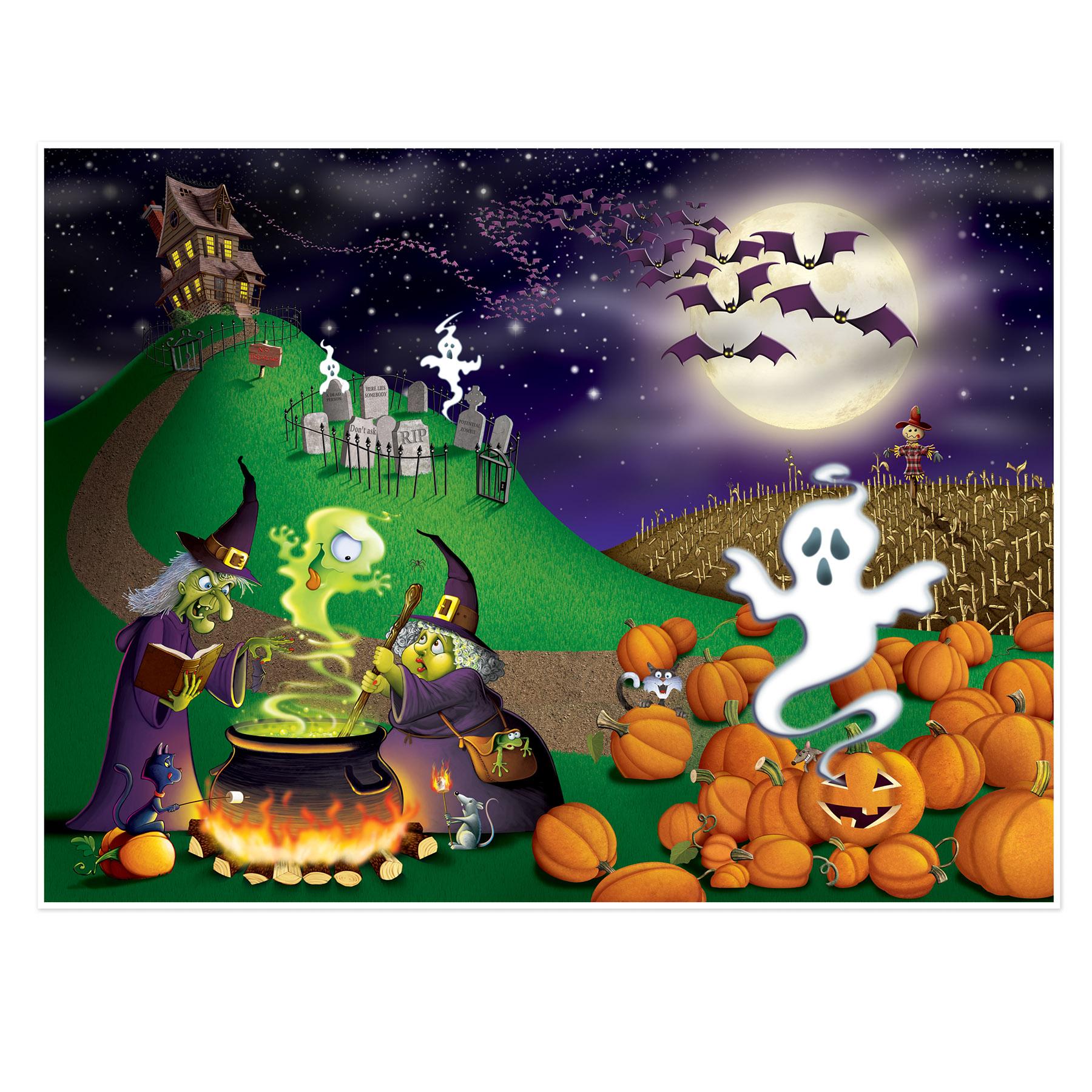 Beistle Halloween Insta-Mural Decoration