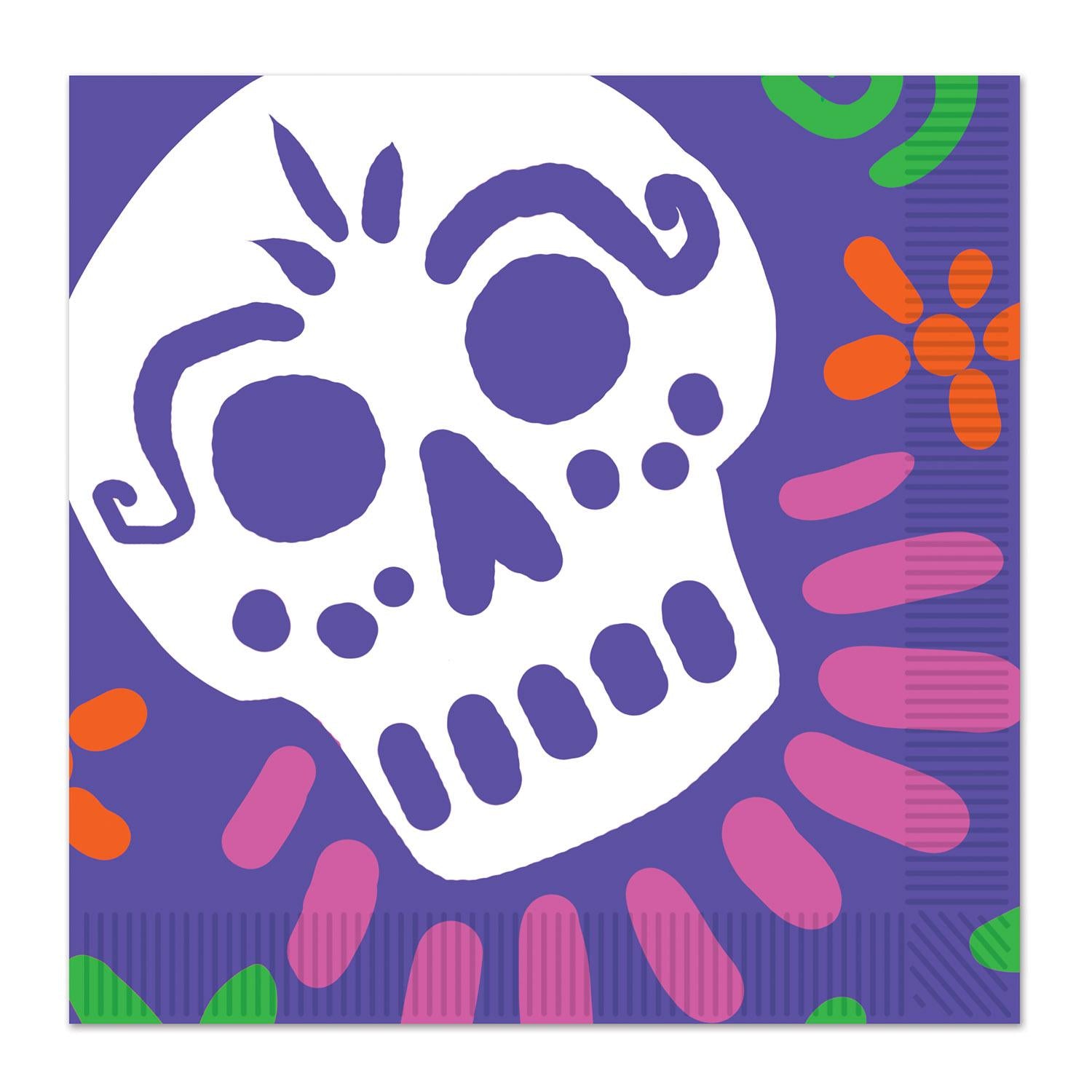 Beistle Day Of The Dead Luncheon Napkins (16/Pkg)