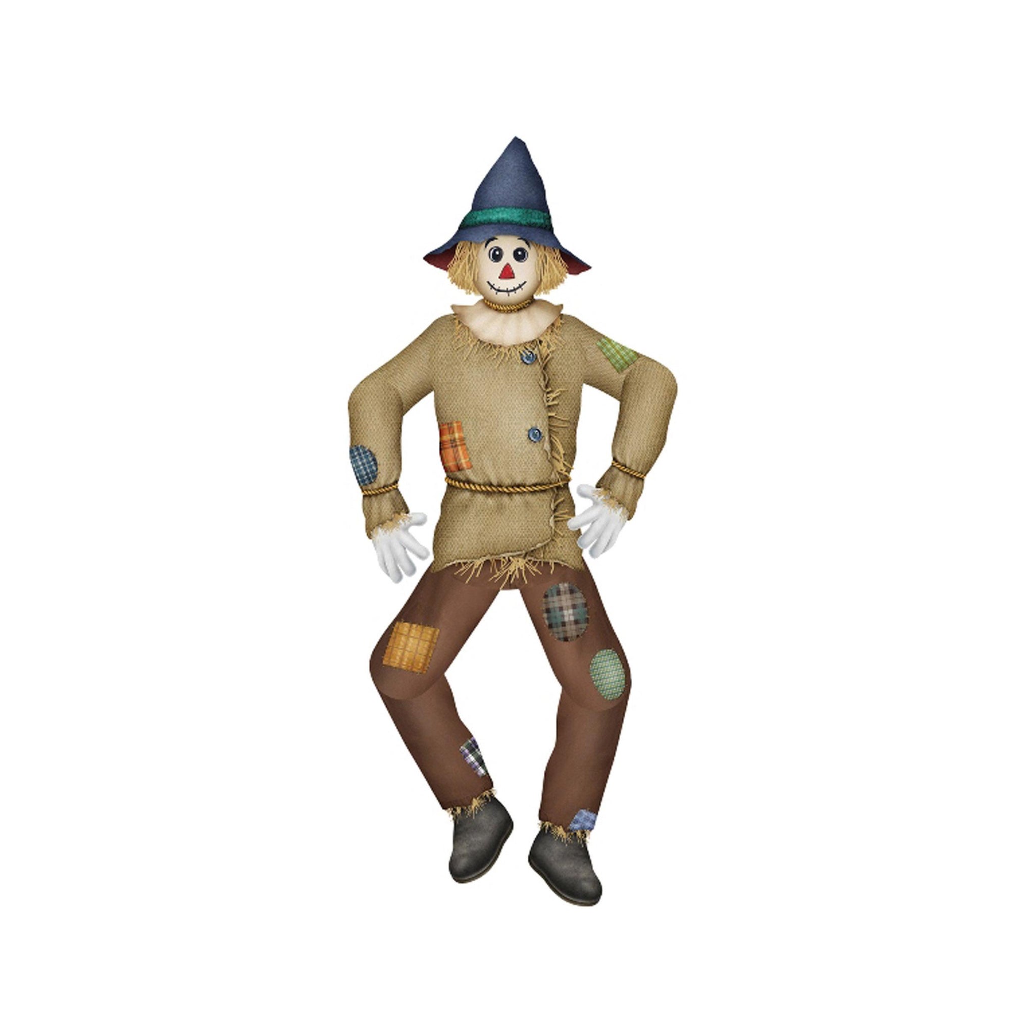 Beistle Halloween Jointed Scarecrow