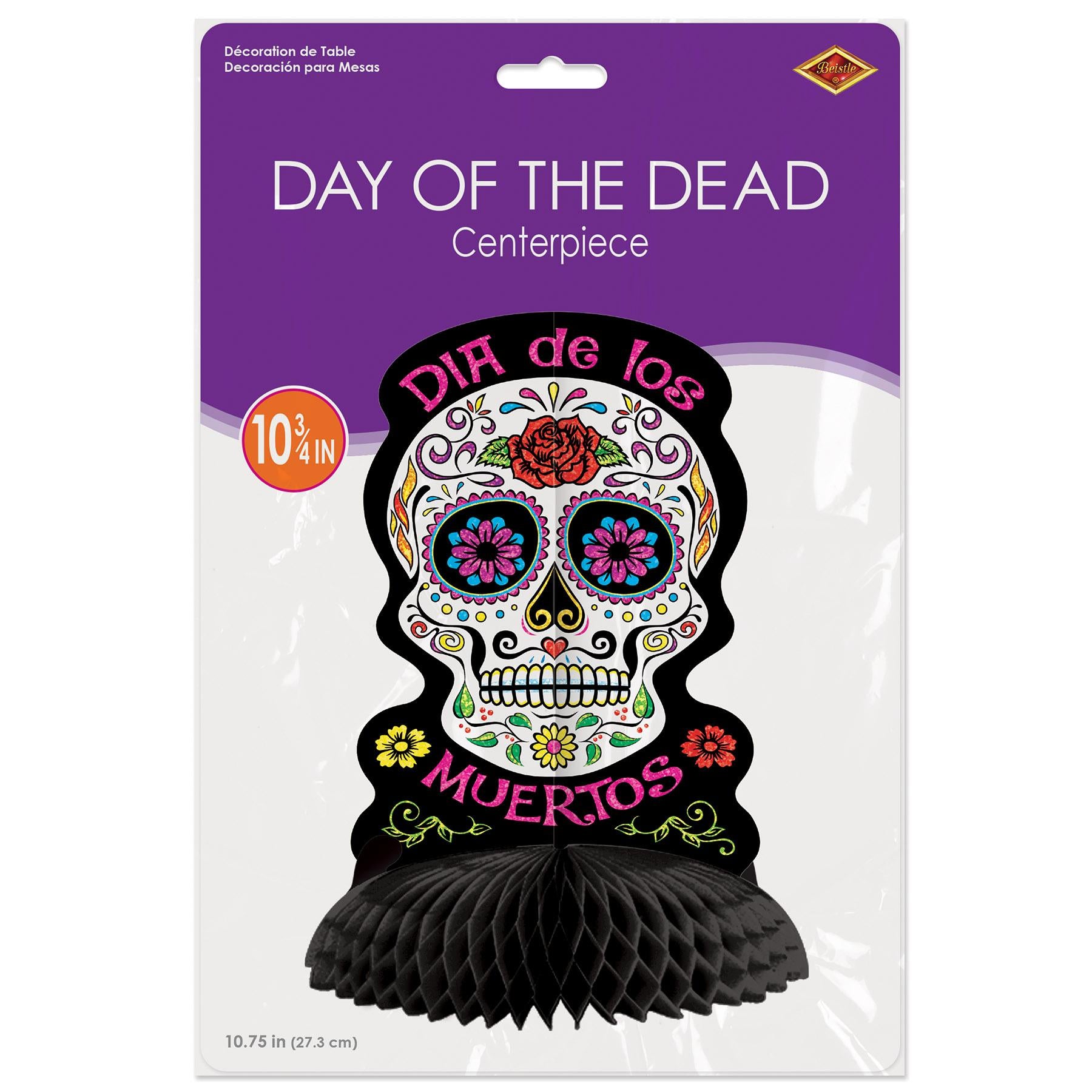 Beistle Day Of The Dead Centerpiece