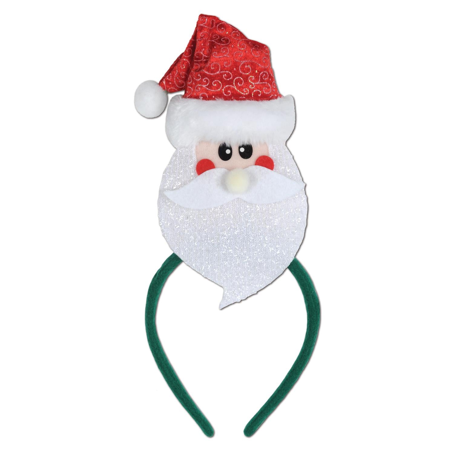 Beistle Christmas Santa Headband