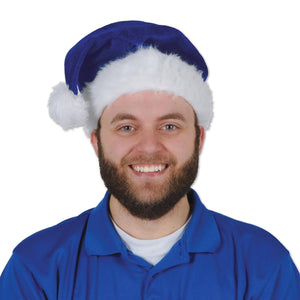 Bulk Blue Santa Hat (Case of 12) by Beistle