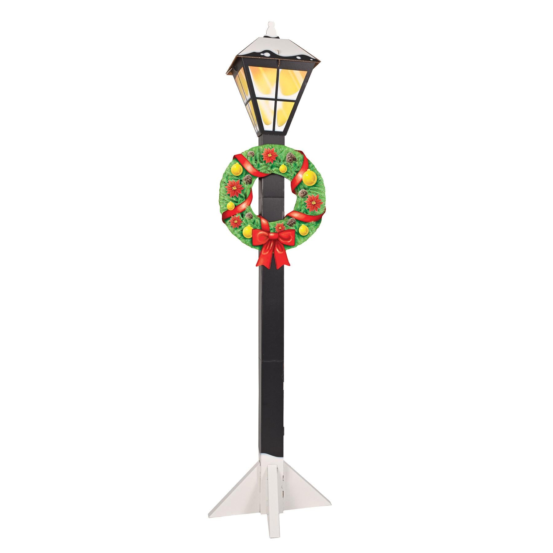 Beistle 3-D Christmas Lamppost Prop