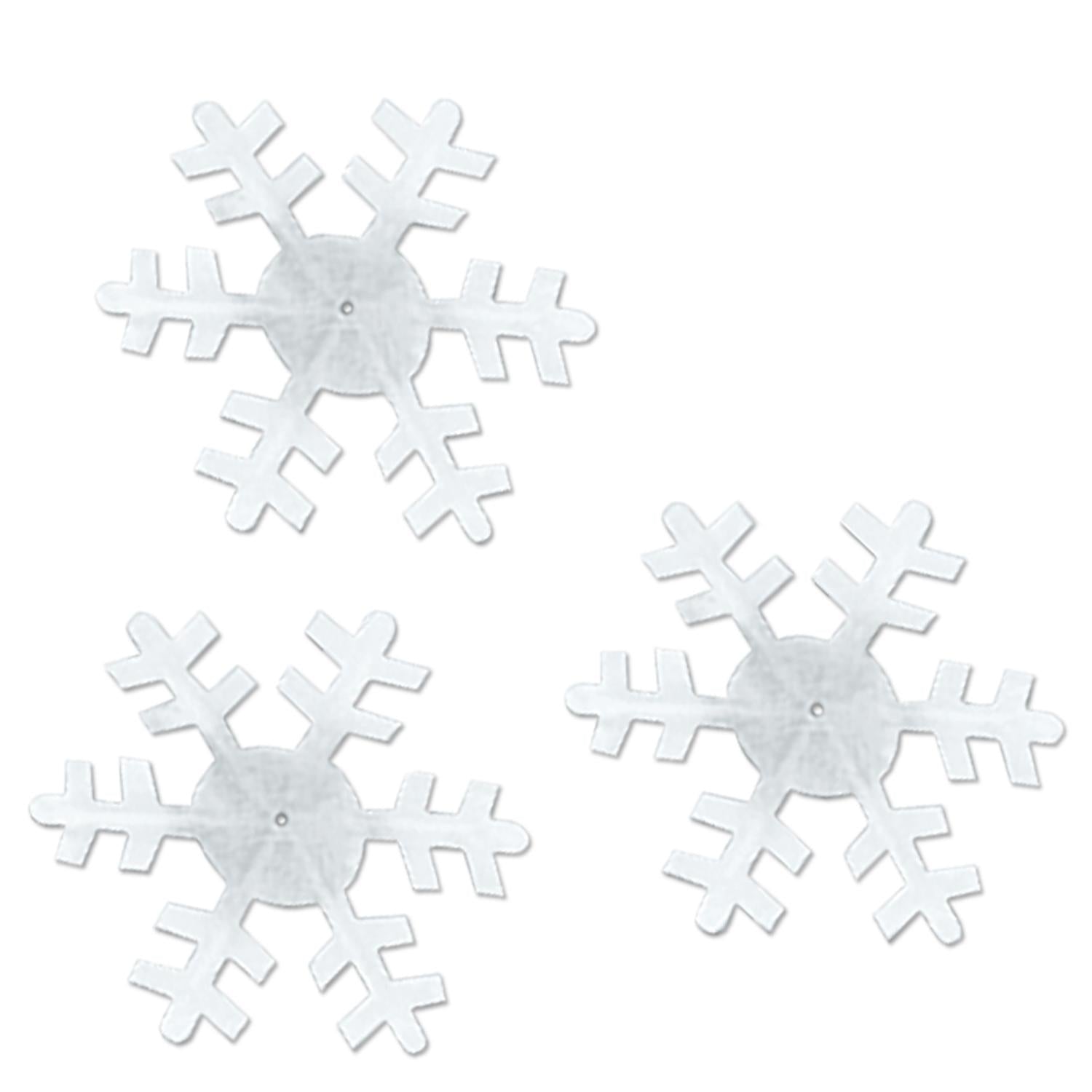 Beistle Christmas Winter Snowflakes (15/Pkg)