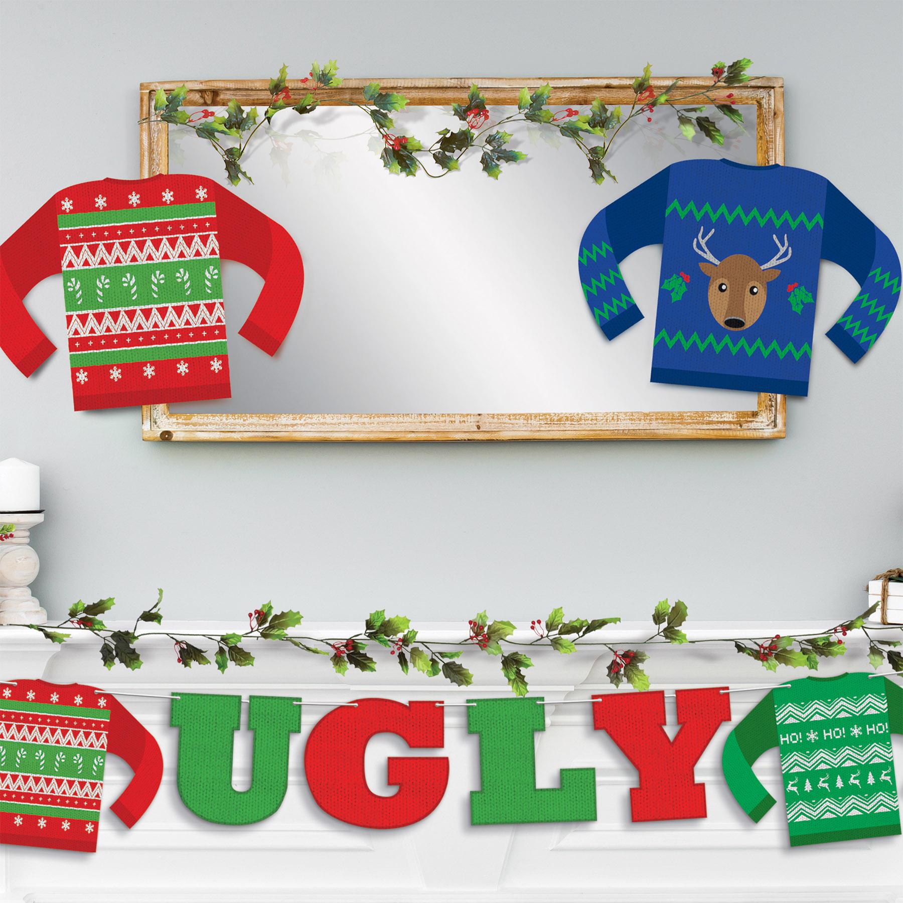 Beistle Christmas Ugly Sweater Cutouts (2/Pkg)