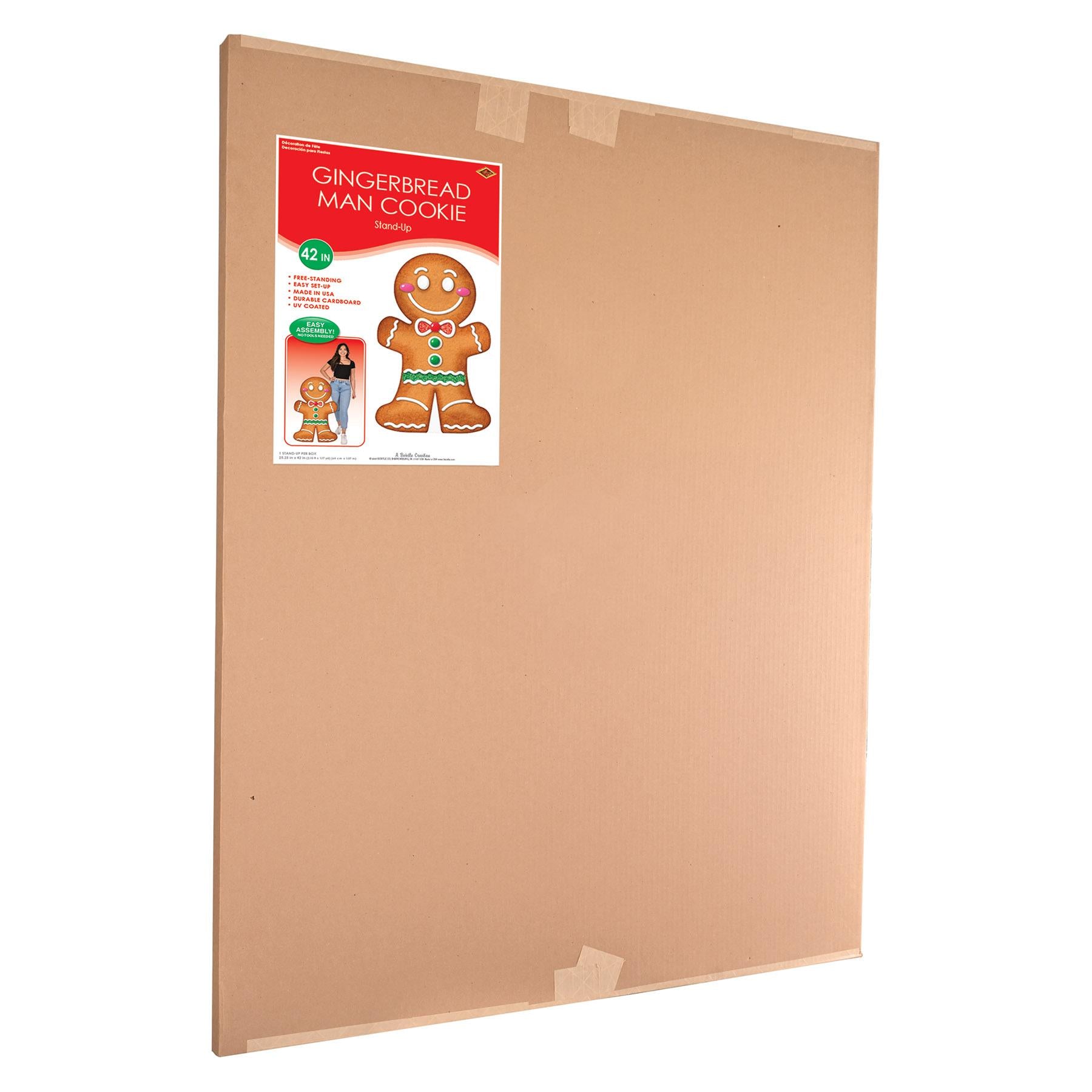 Gingerbread Man Cookie Stand-Up Decoration