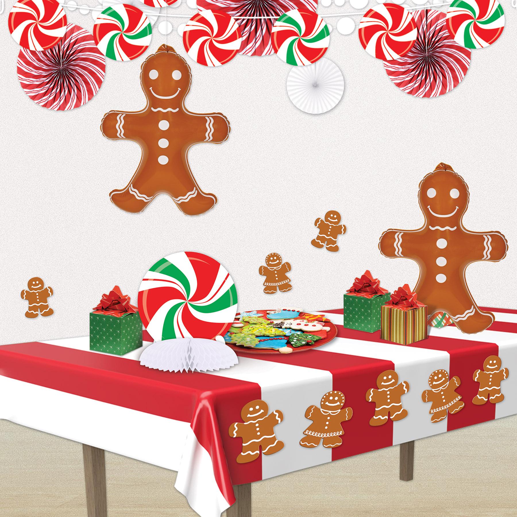 Beistle Christmas Inflatable Gingerbread Men