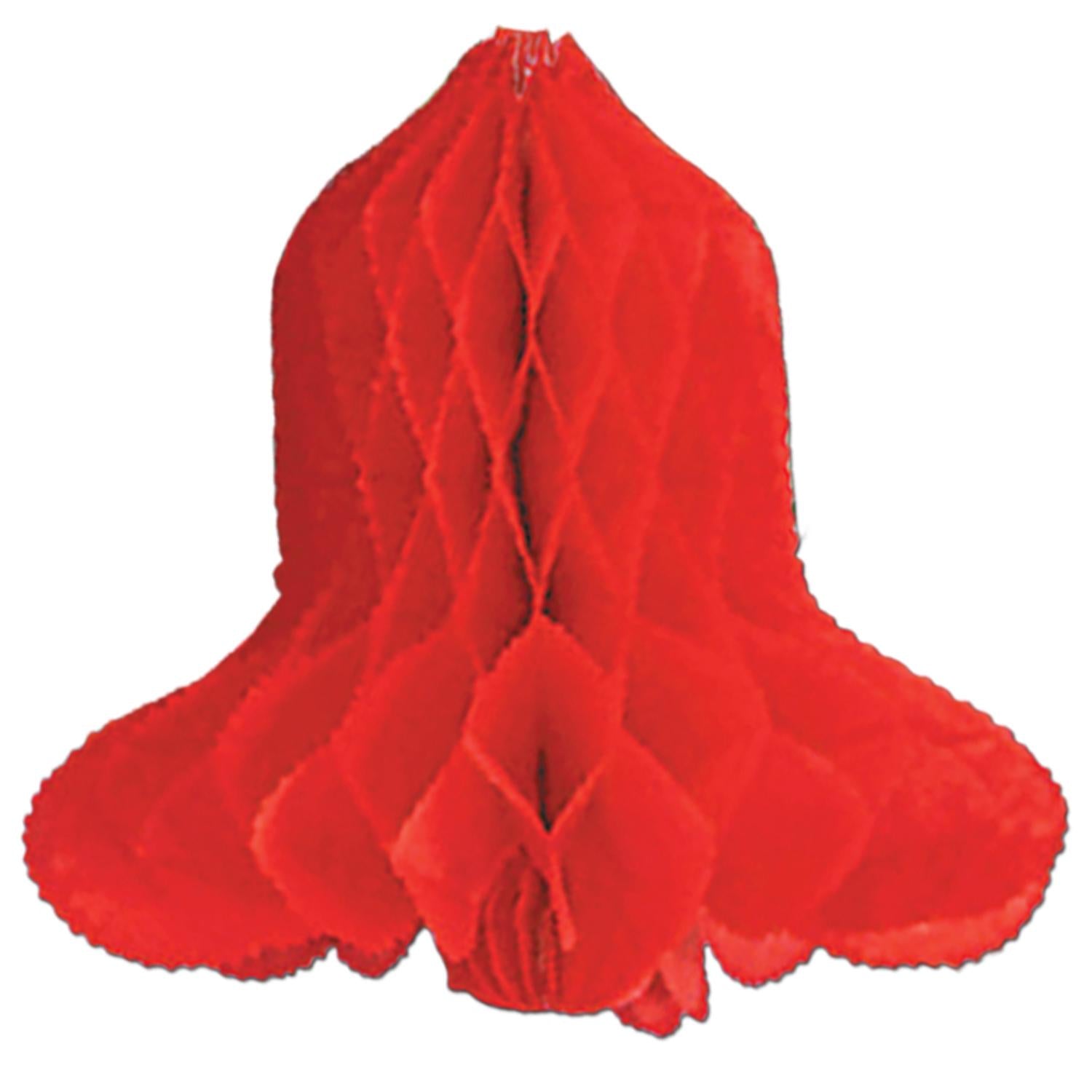 Beistle Christmas Red Tissue Bell