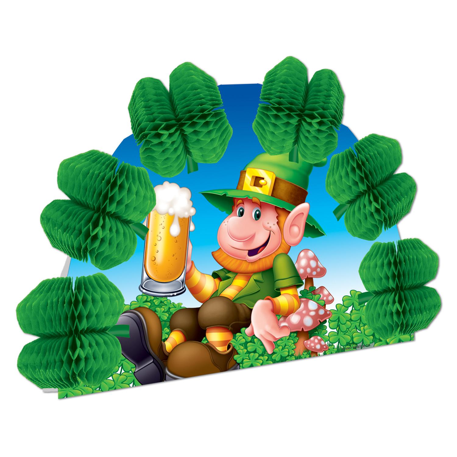 Beistle St. Patrick's Day Leprechaun Pop-Over Centerpiece