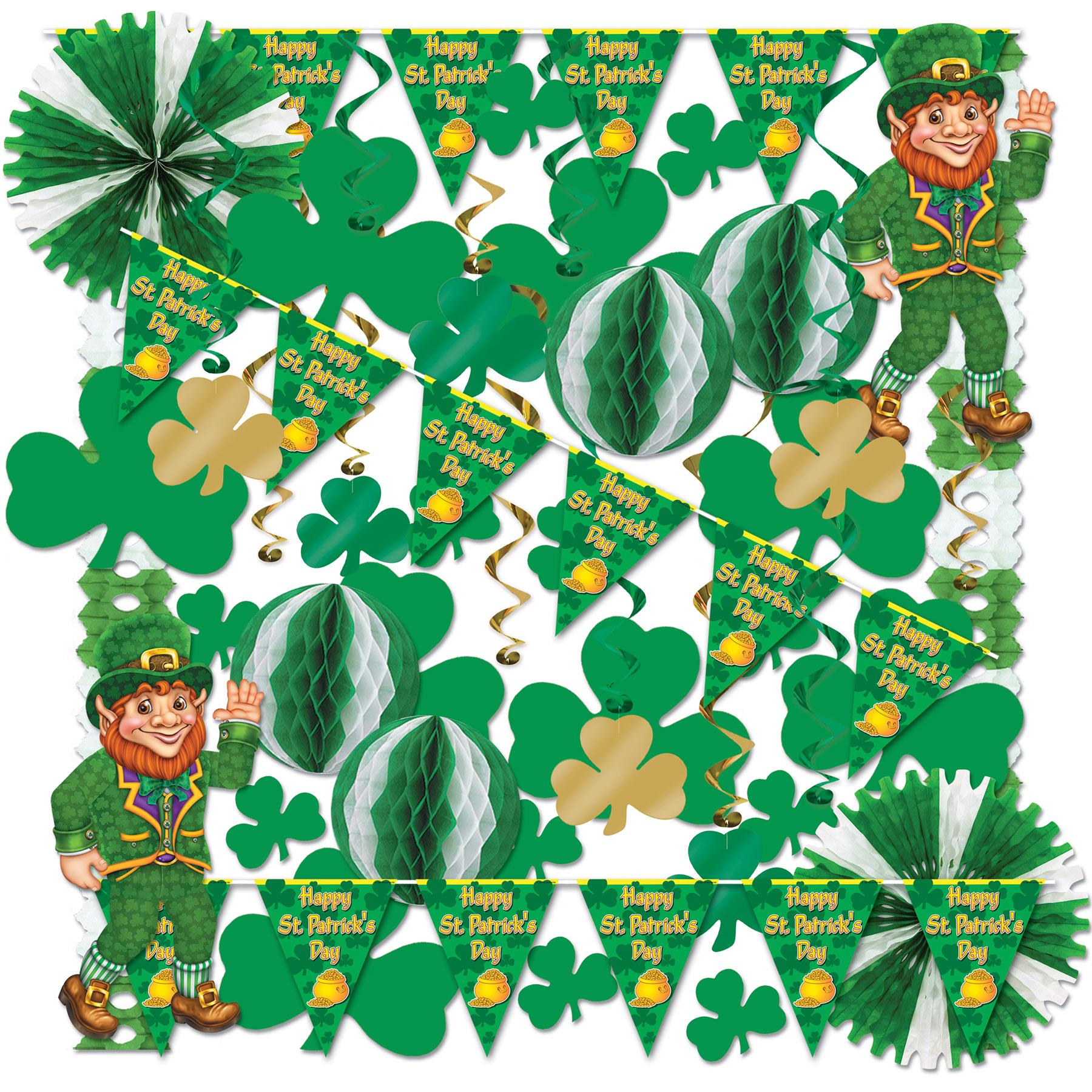 Beistle St Patrick Decorating Kit