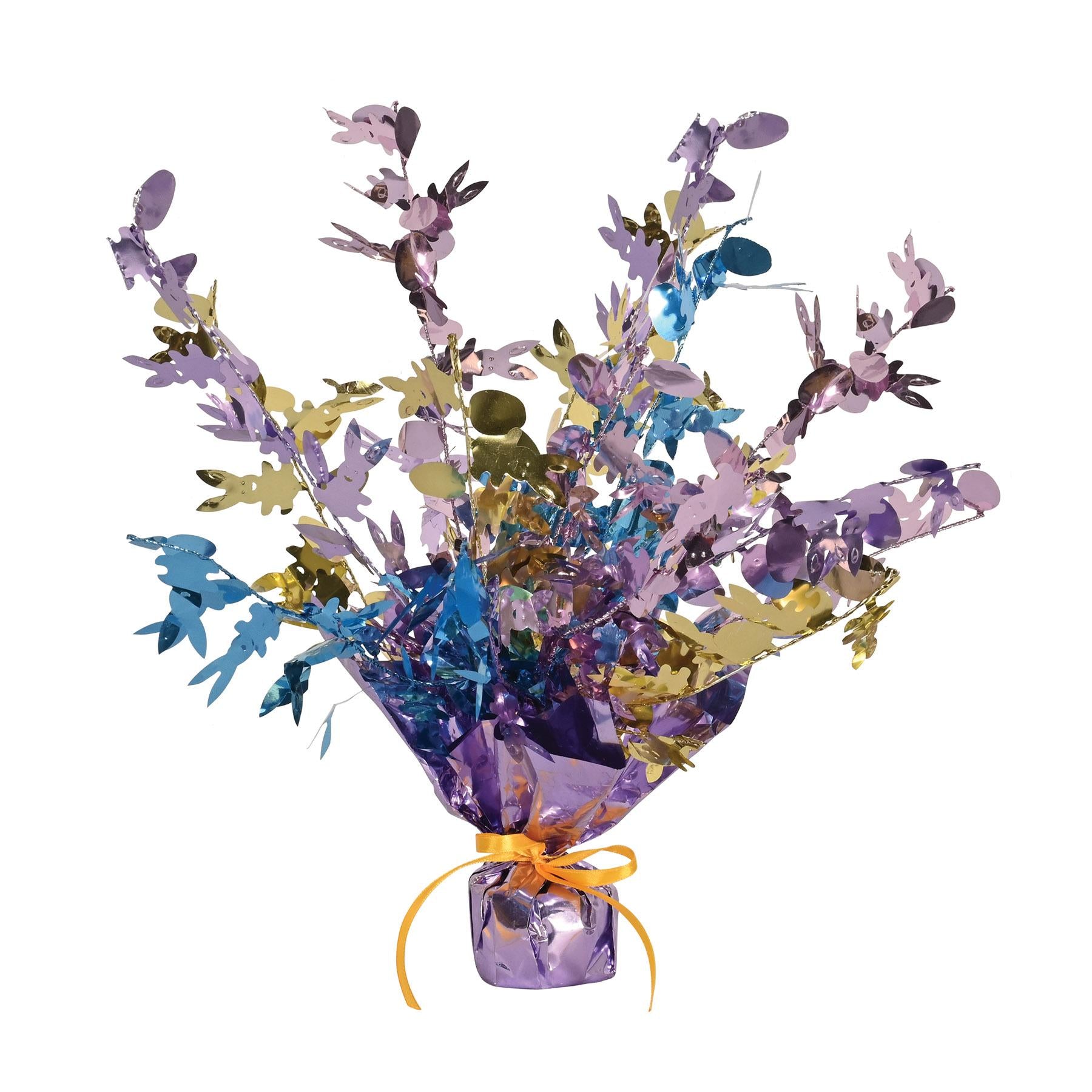 Easter Bunny & Egg Gleam 'N Burst Centerpiece - 15 inch