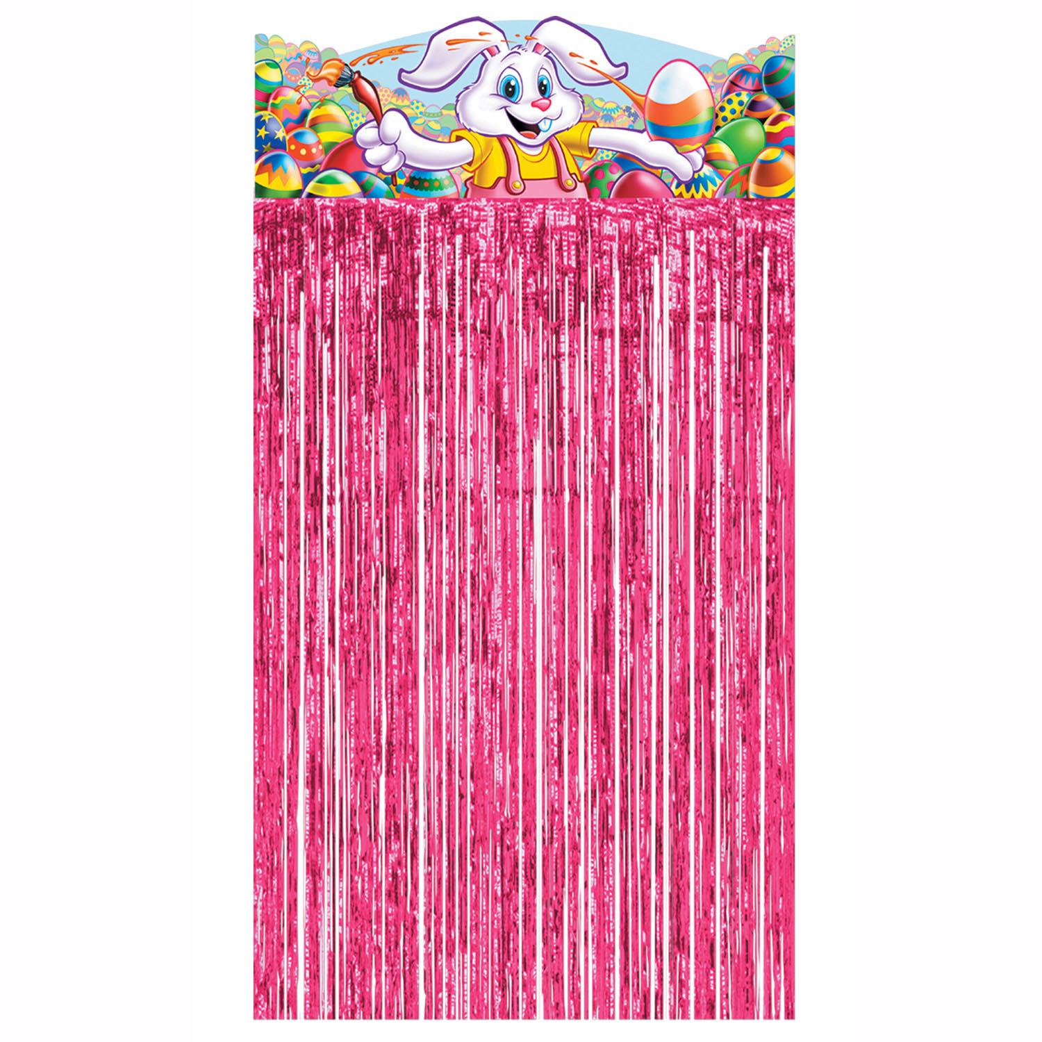 Beistle Easter Bunny Character Curtain