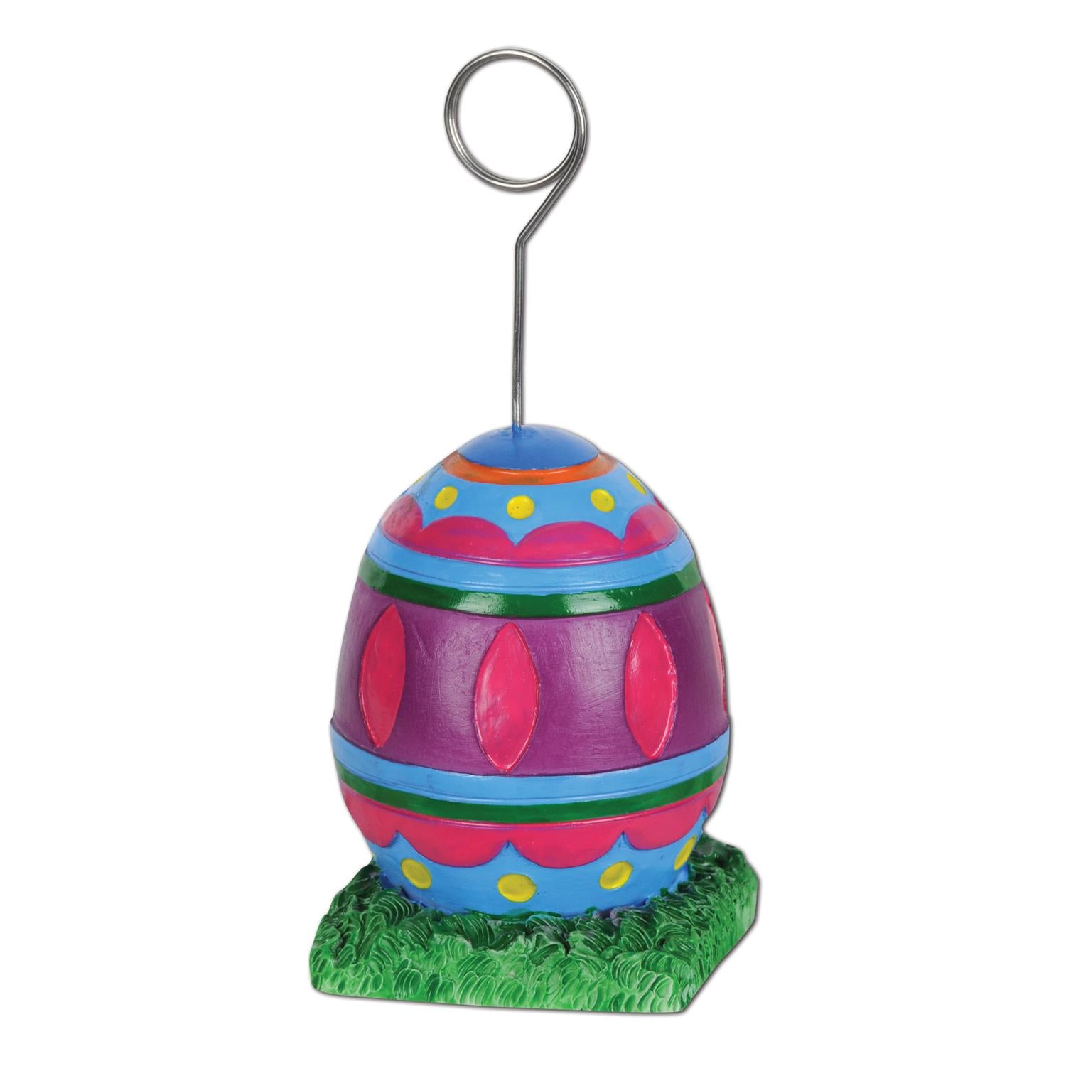 Beistle Easter Egg Photo/Balloon Holder