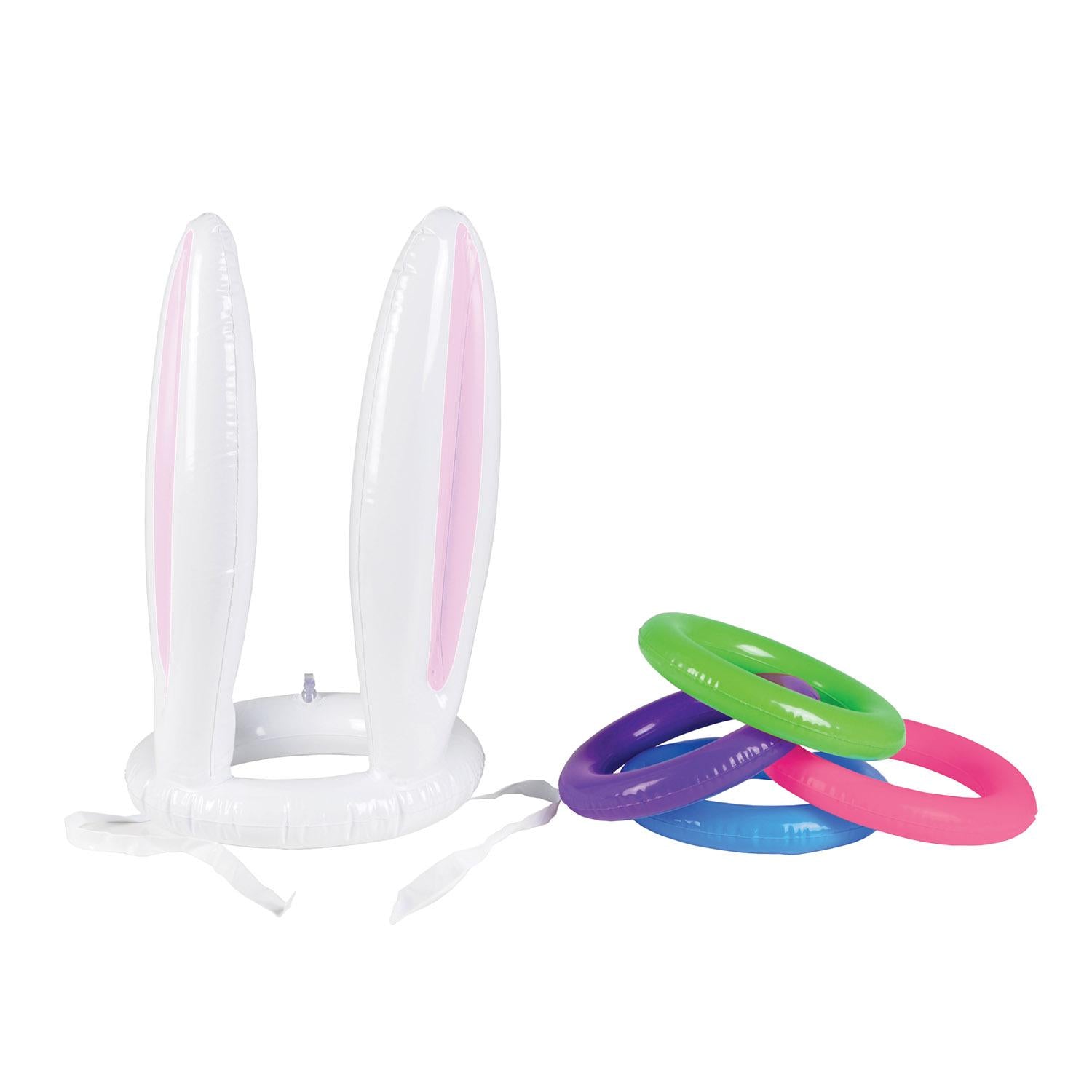 Beistle Easter Inflatable Bunny Ears Ring Toss