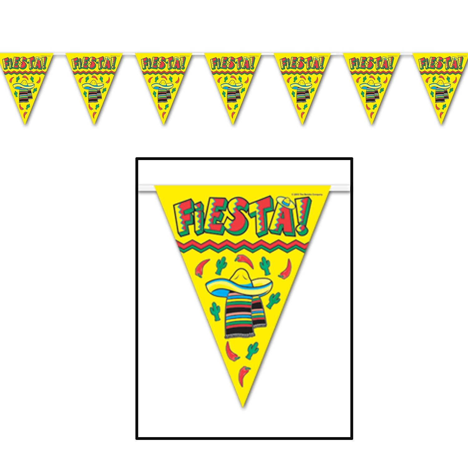 Beistle Fiesta! Pennant Banner