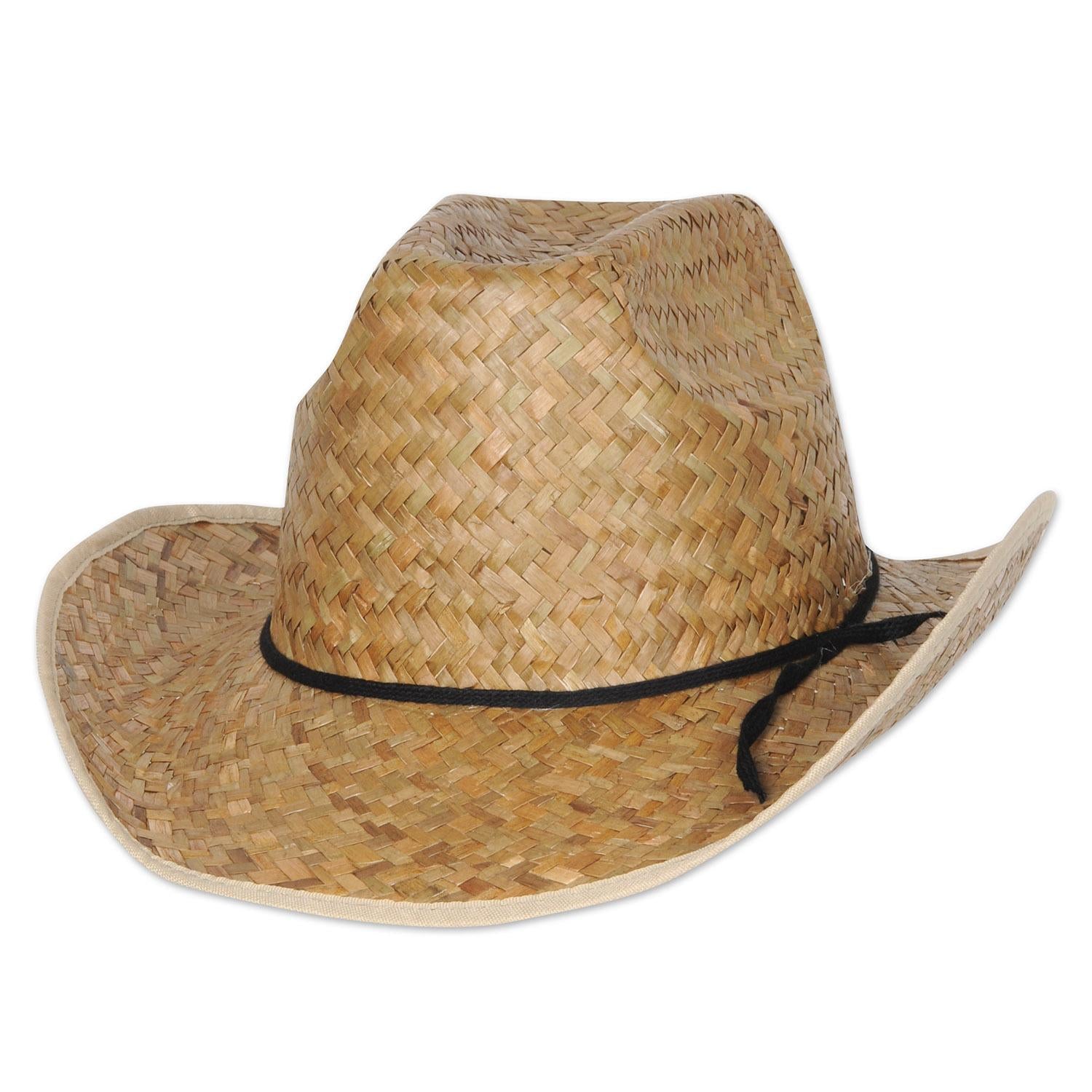 Beistle Hi-Crown Western Hat with Shoelace Band