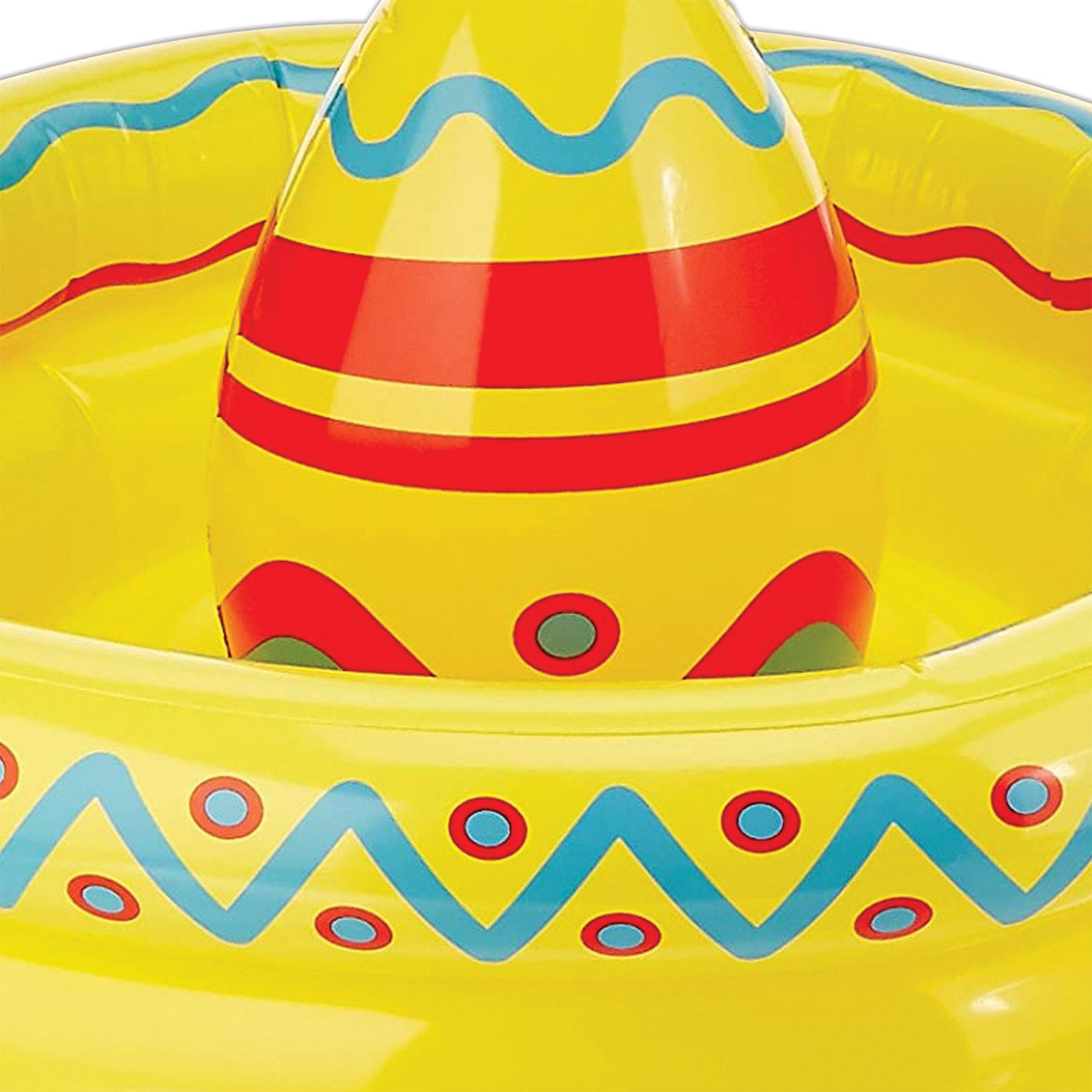 Beistle Fiesta Inflatable Sombrero Cooler