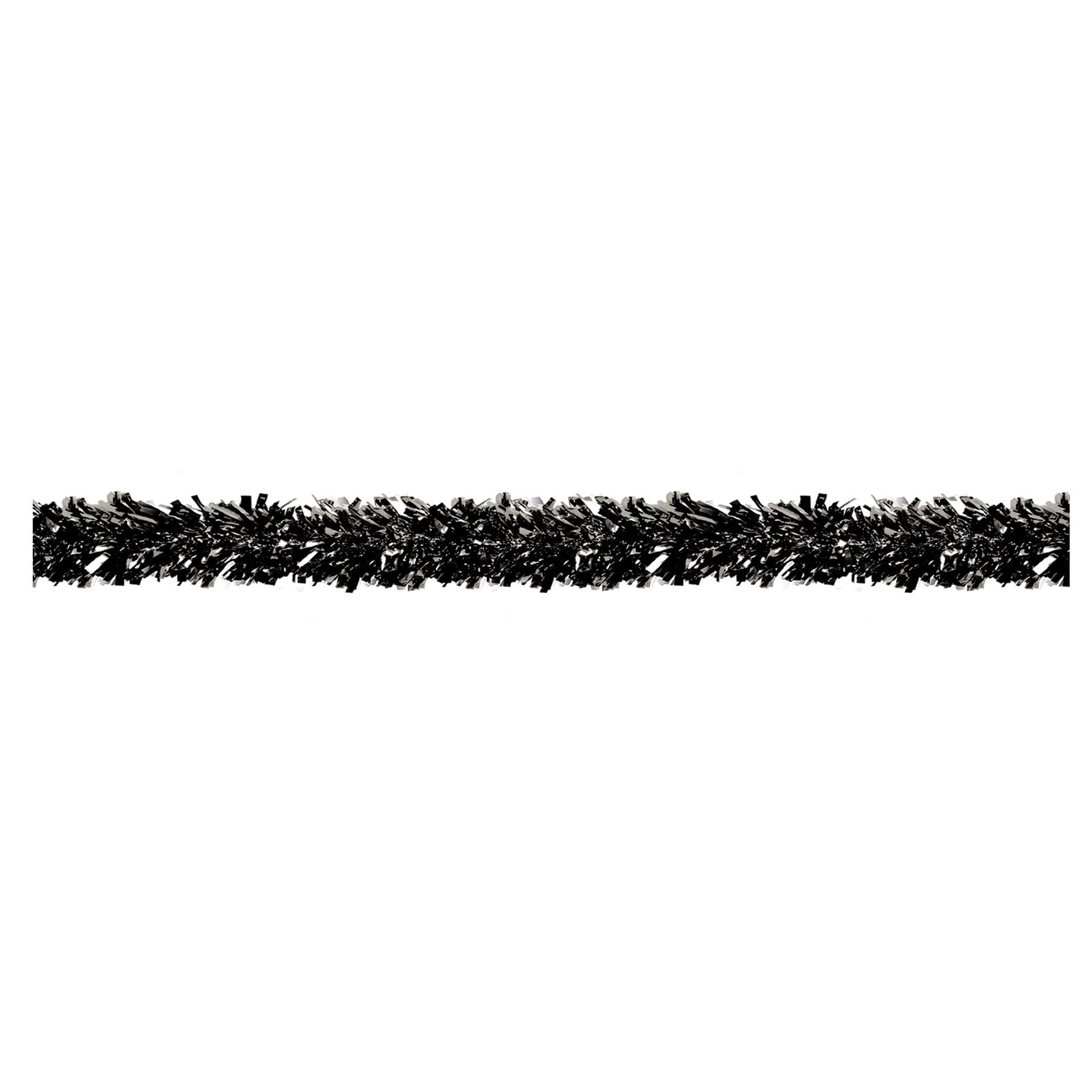 Beistle 6-Ply Party Metallic Festooning Garland - black