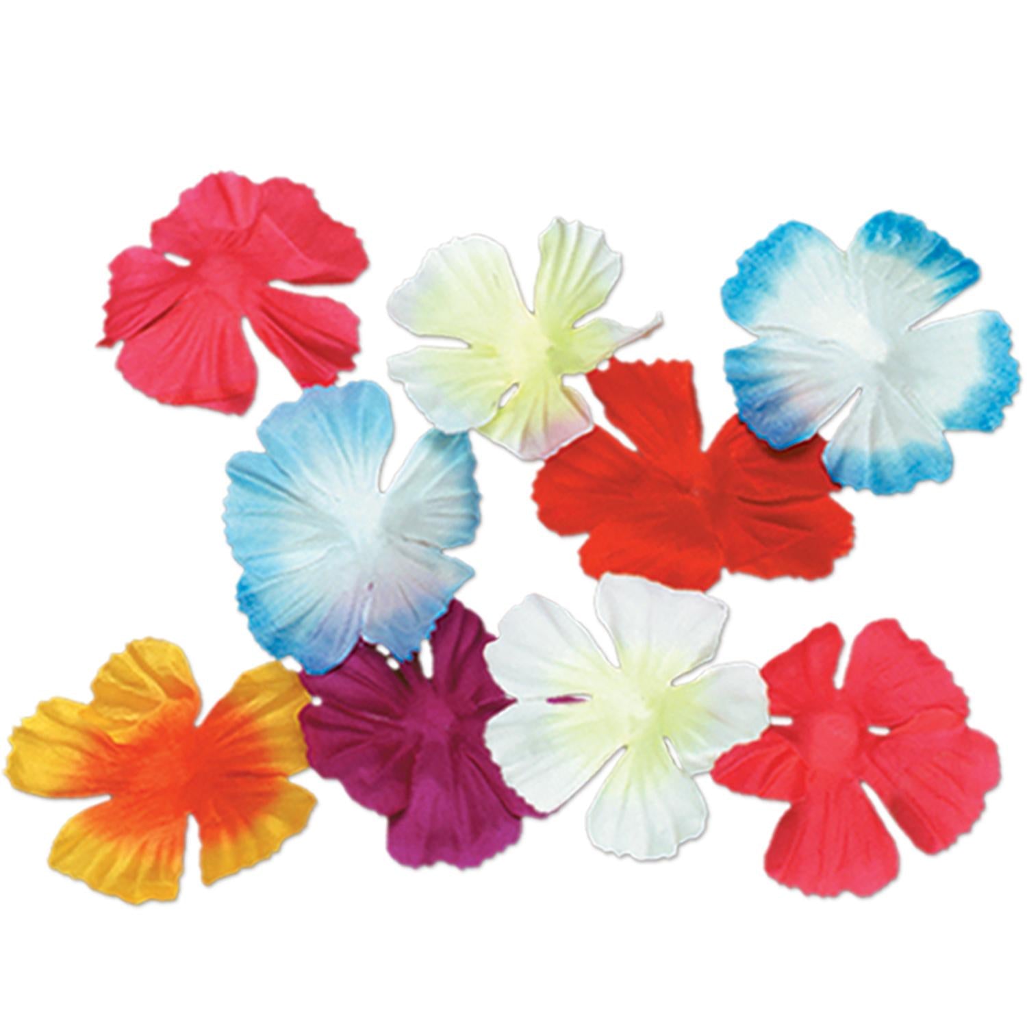 Beistle Luau Party Parti-Color Silk 'N Petals (40/Pkg)