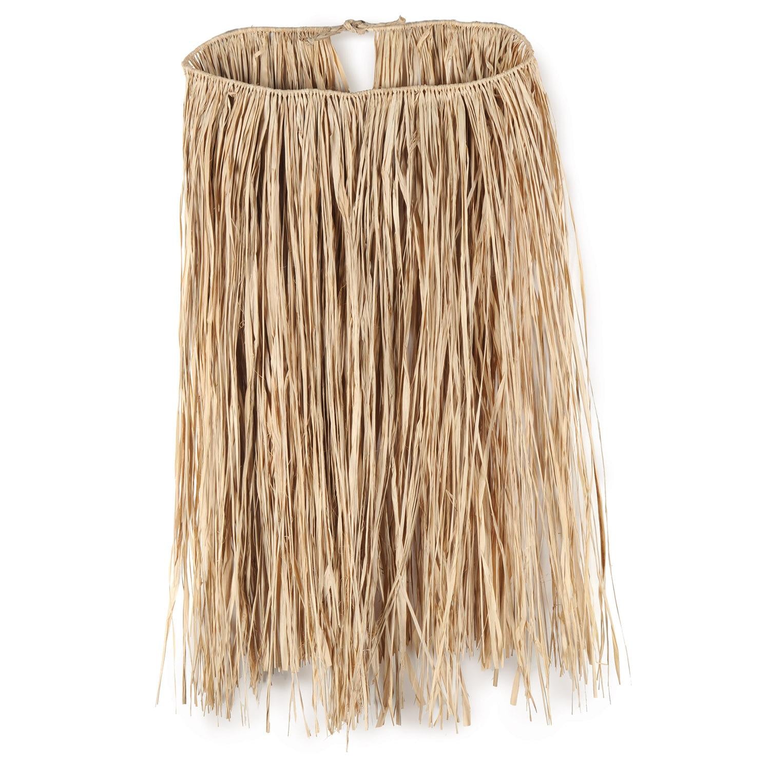 Beistle Luau Party Child Raffia Hula Skirt - natural