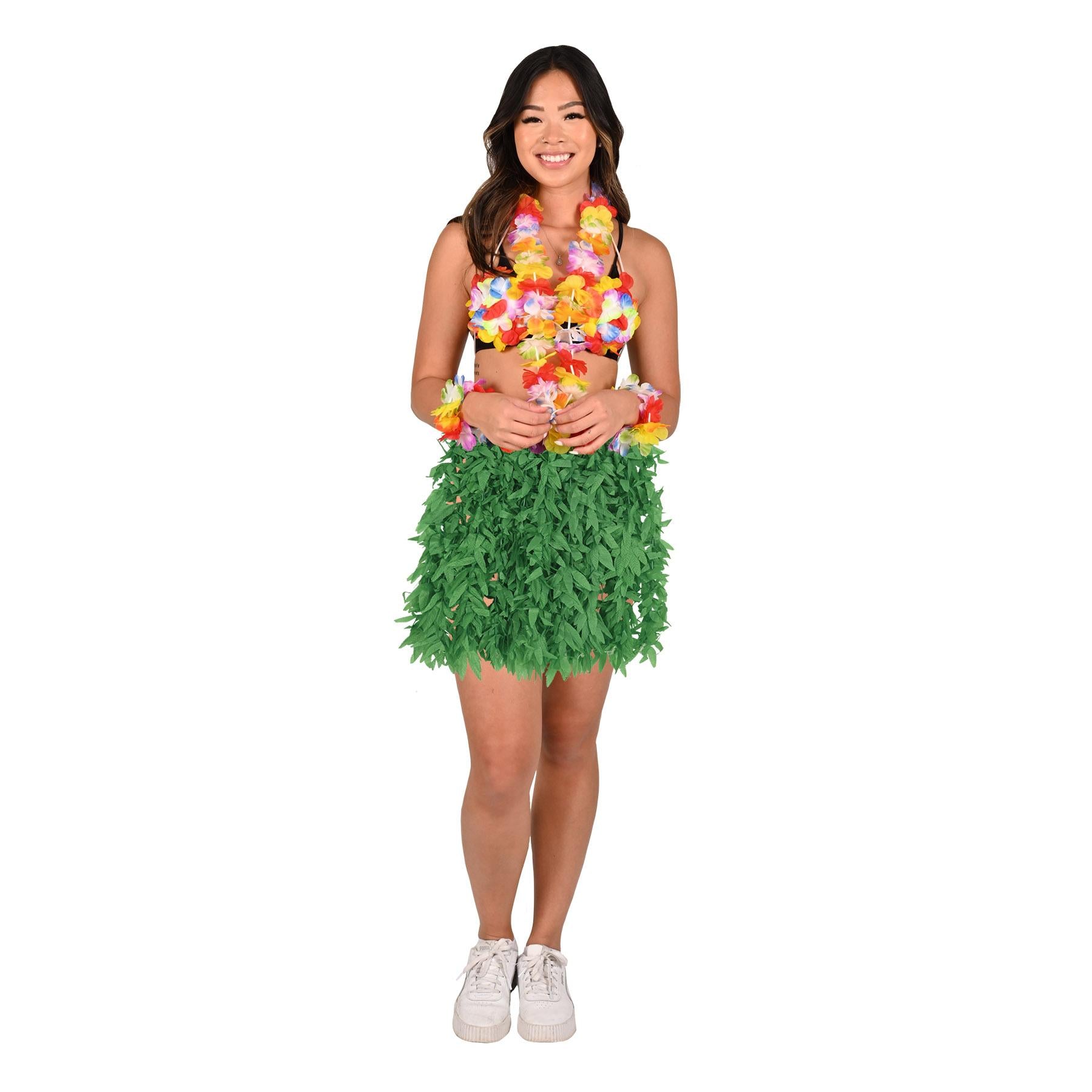 Beistle Luau Party Tropical Fern Leaf Hula Skirt