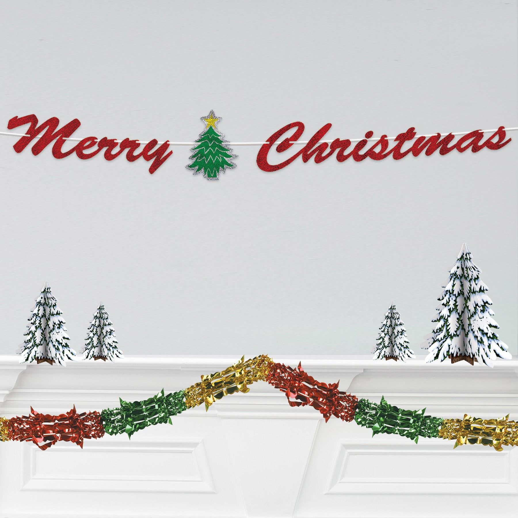 Beistle Metallic Party Garland - multi-color