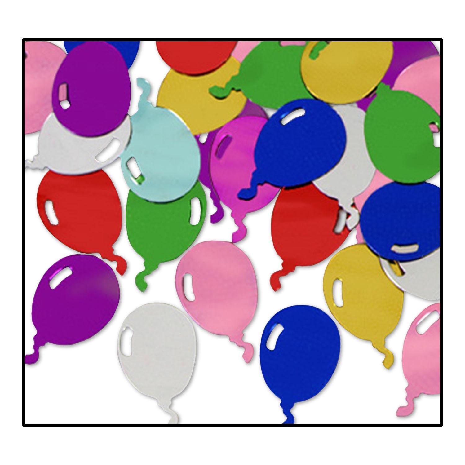 Beistle Confetti Balloons multi-color (1 Oz/Pkg)
