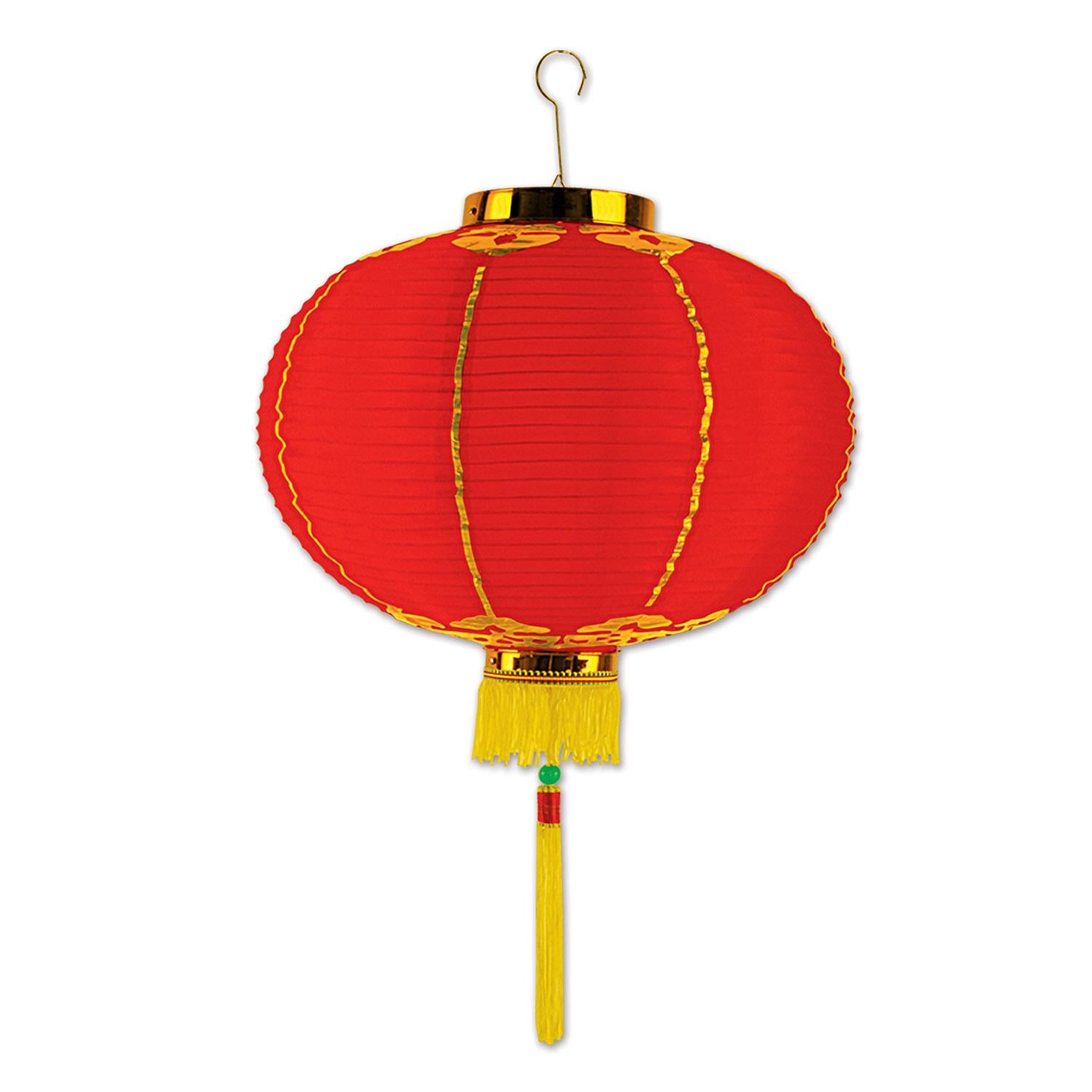 16 Inch- Beistle Good Luck Party Lantern with Tassel