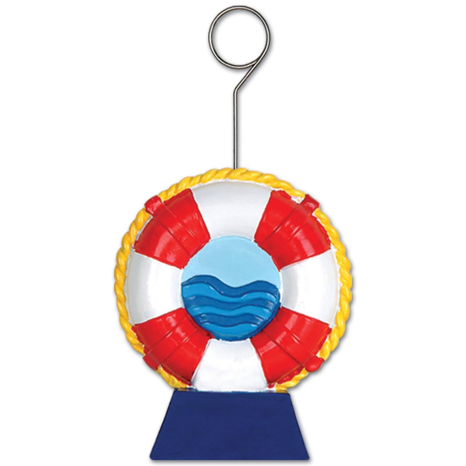 Beistle Life Preserver Photo/Balloon Holder