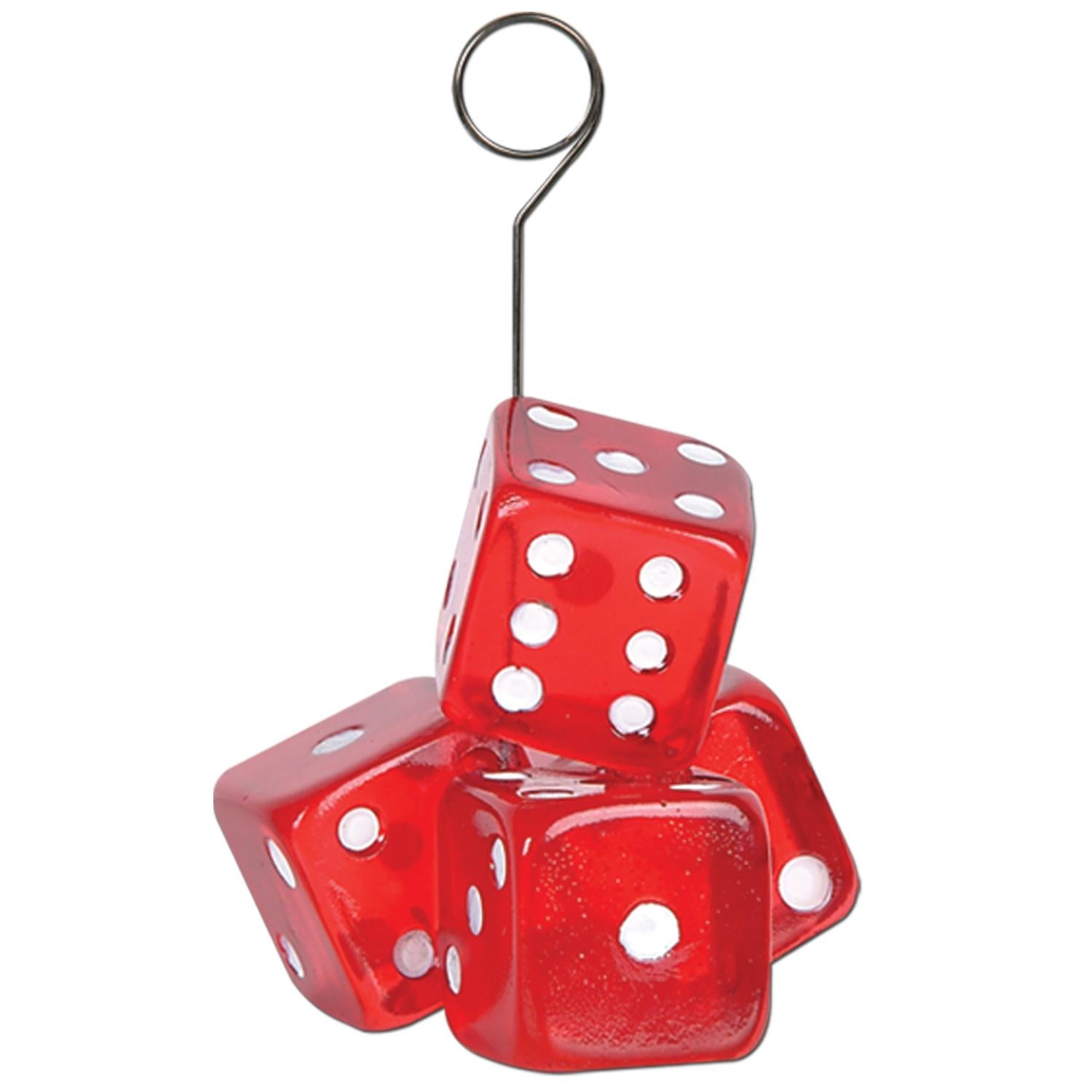 Beistle Dice Party Photo/Balloon Holder