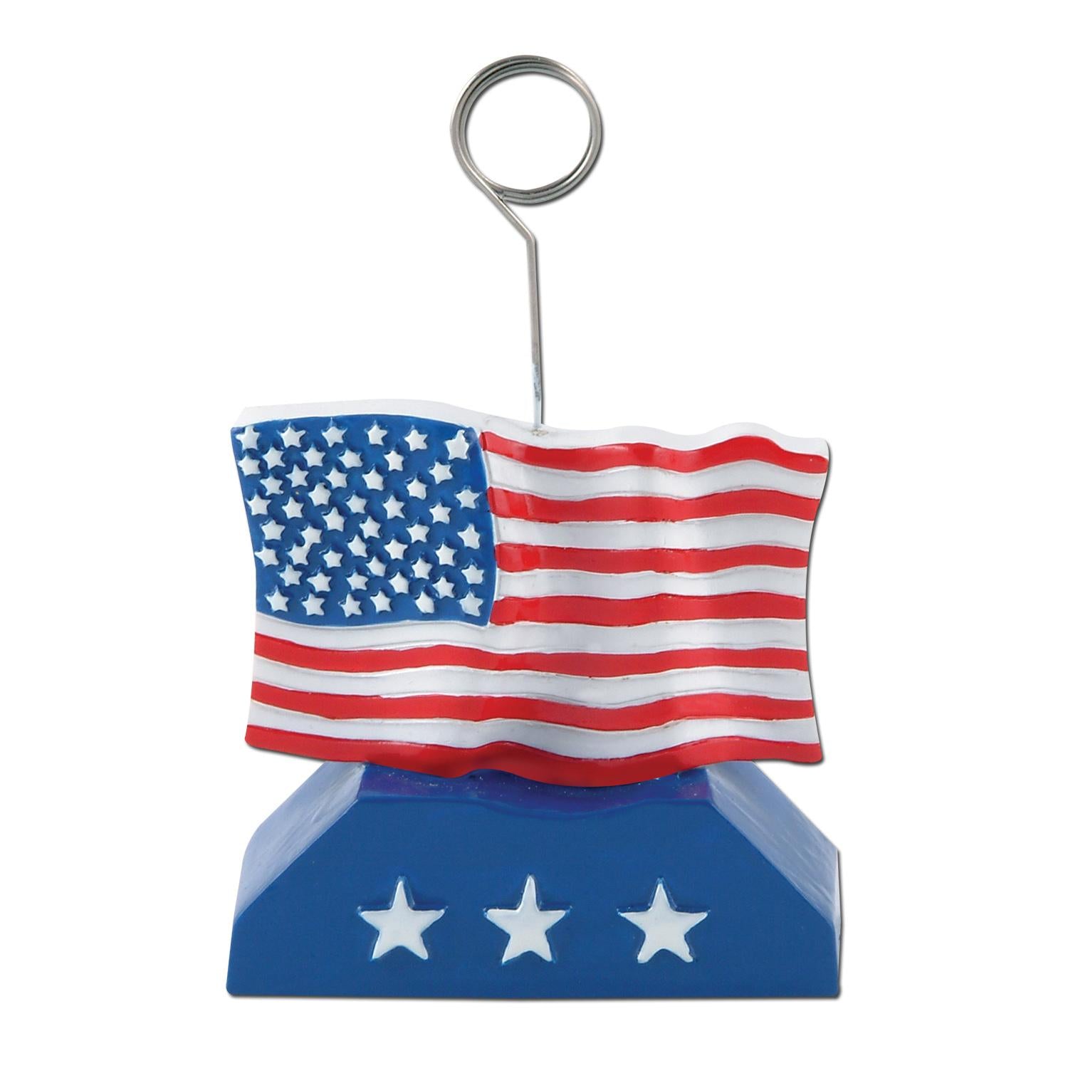 Beistle Flag Photo/Balloon Holder