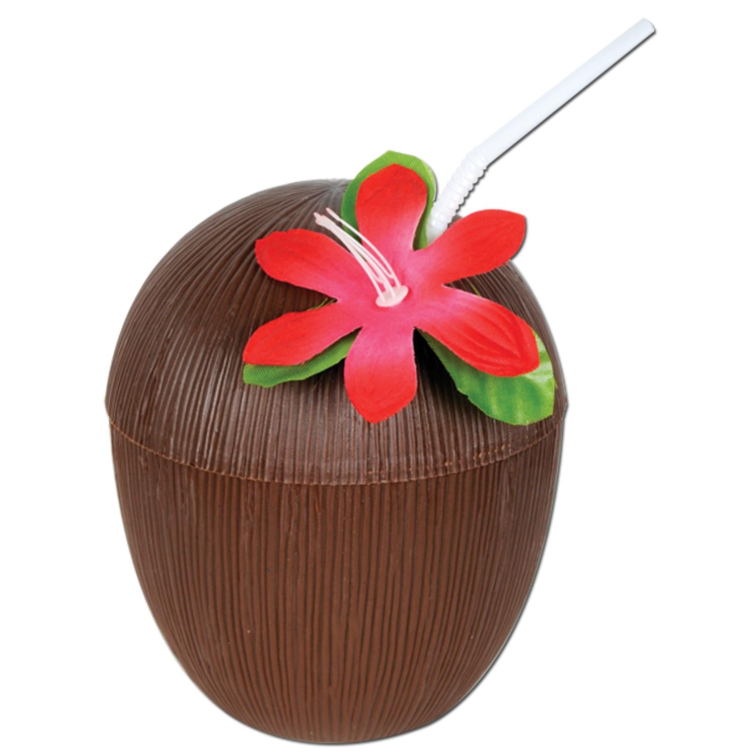 Beistle Luau Party Plastic Coconut Cup