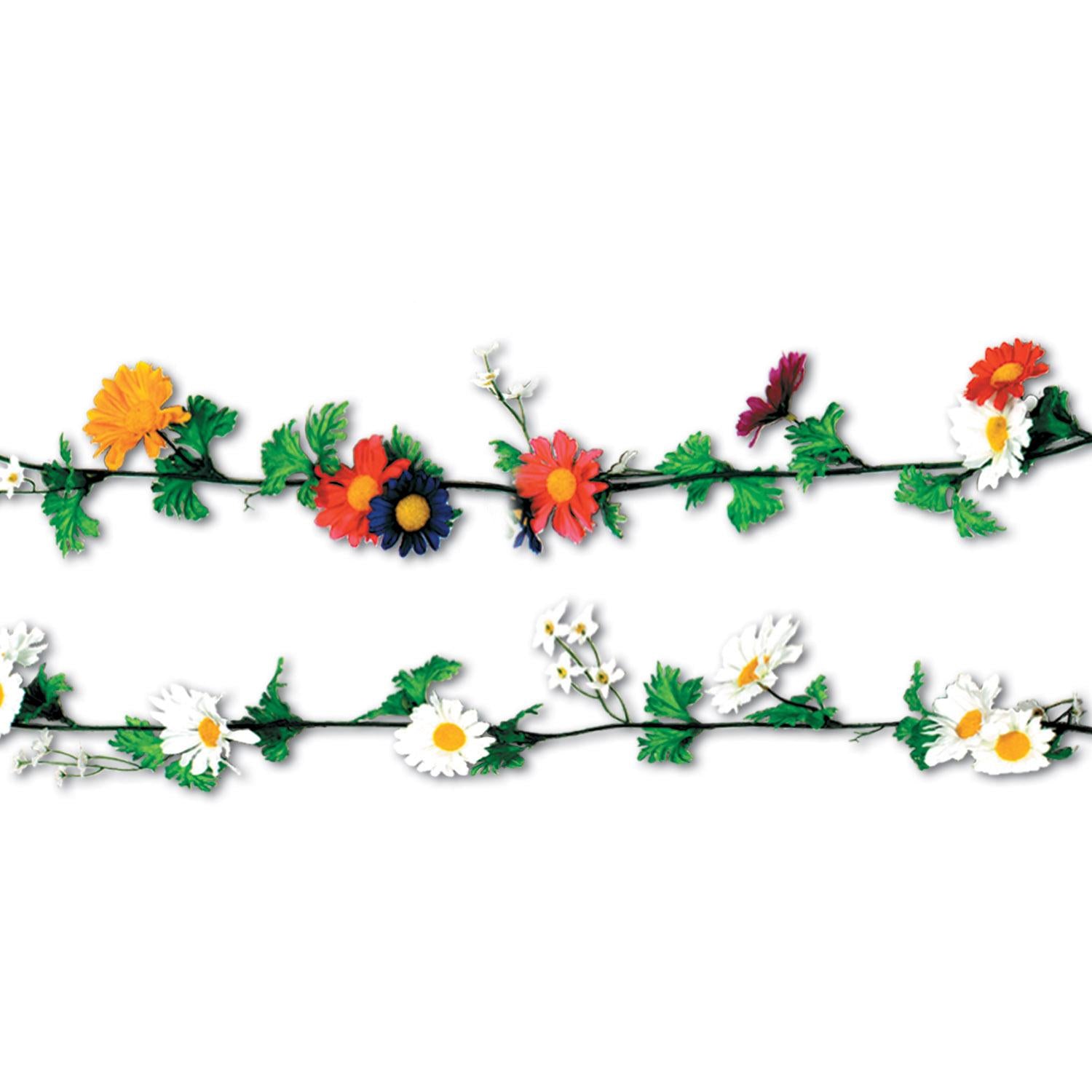 Beistle Daisy Party Garlands